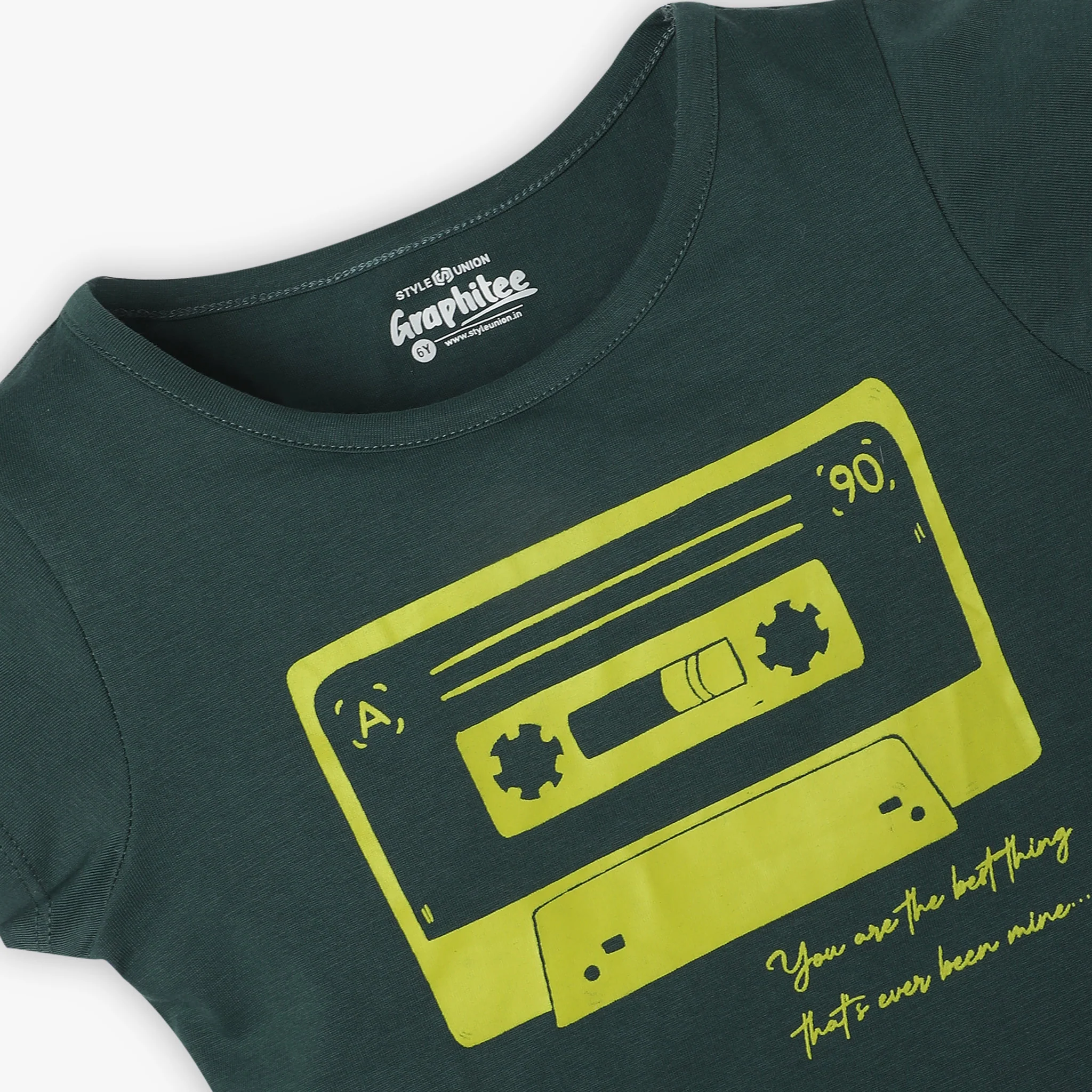 Girls Regular Fit Graphic T-Shirt - Image 3