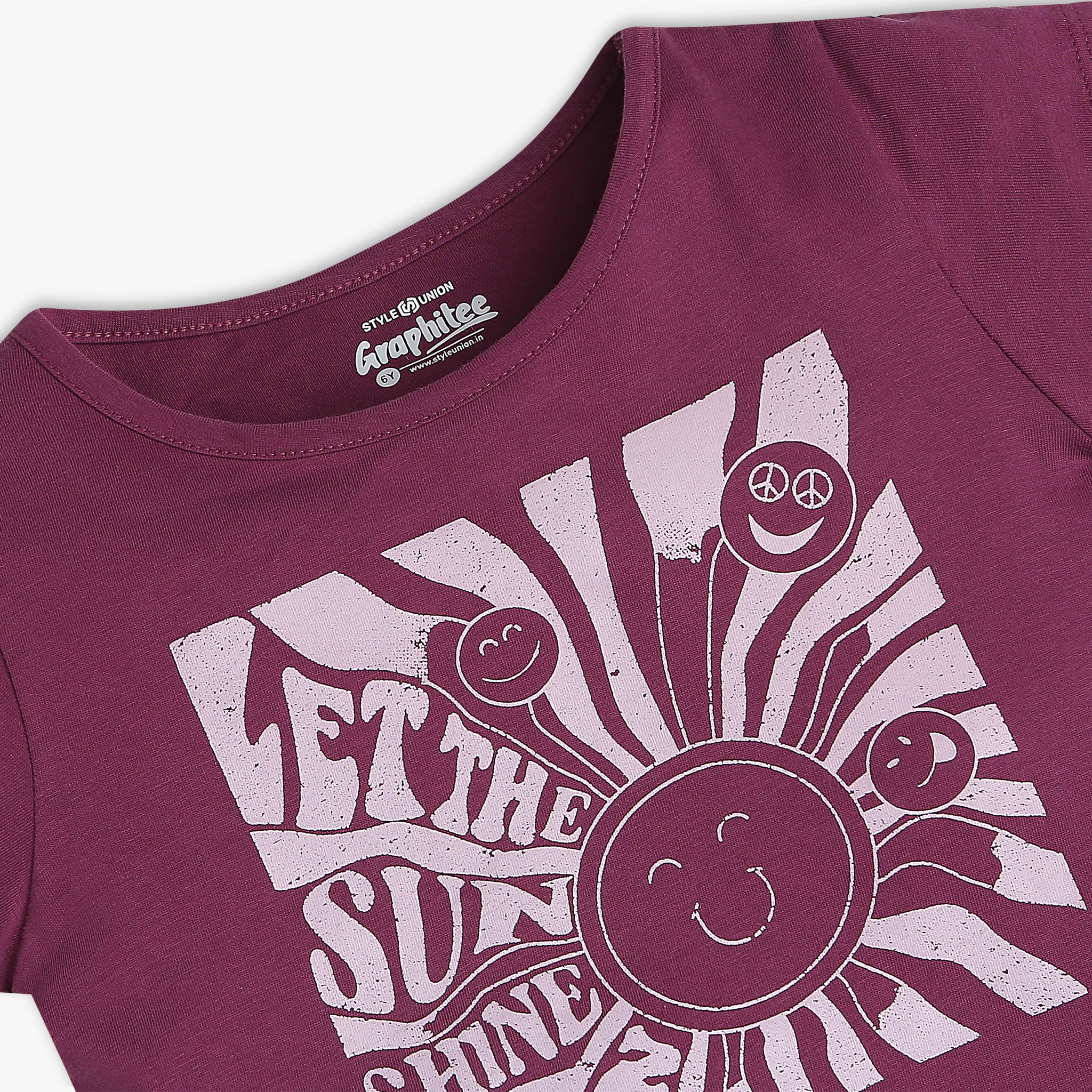 Girls Regular Fit Graphic T-Shirt - Image 3