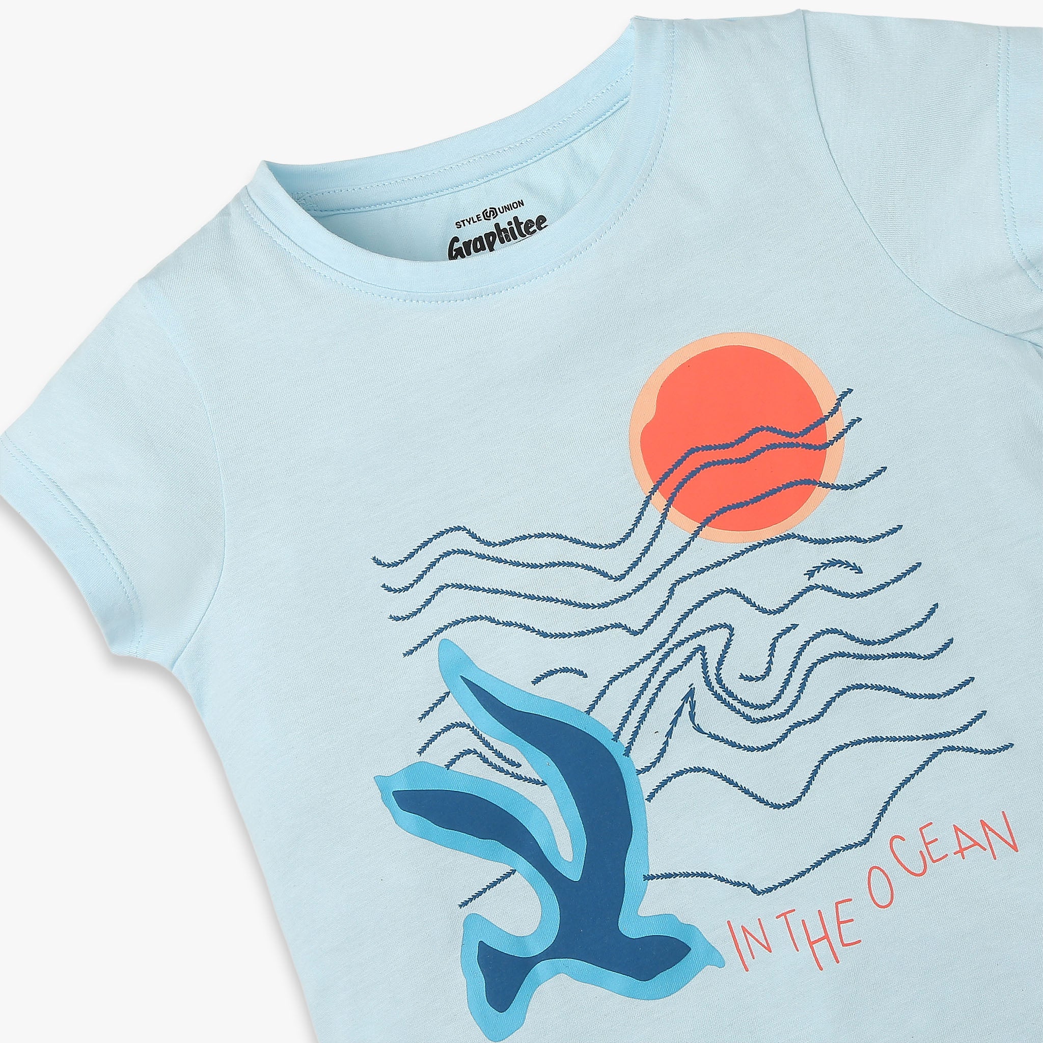 Girls Regular Fit Graphic T-Shirt - Image 3