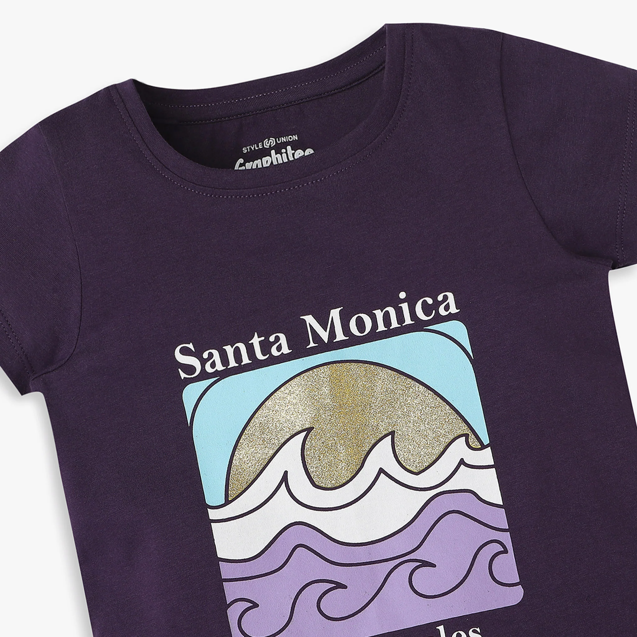 Girls Regular Fit Graphic T-Shirt - Image 3