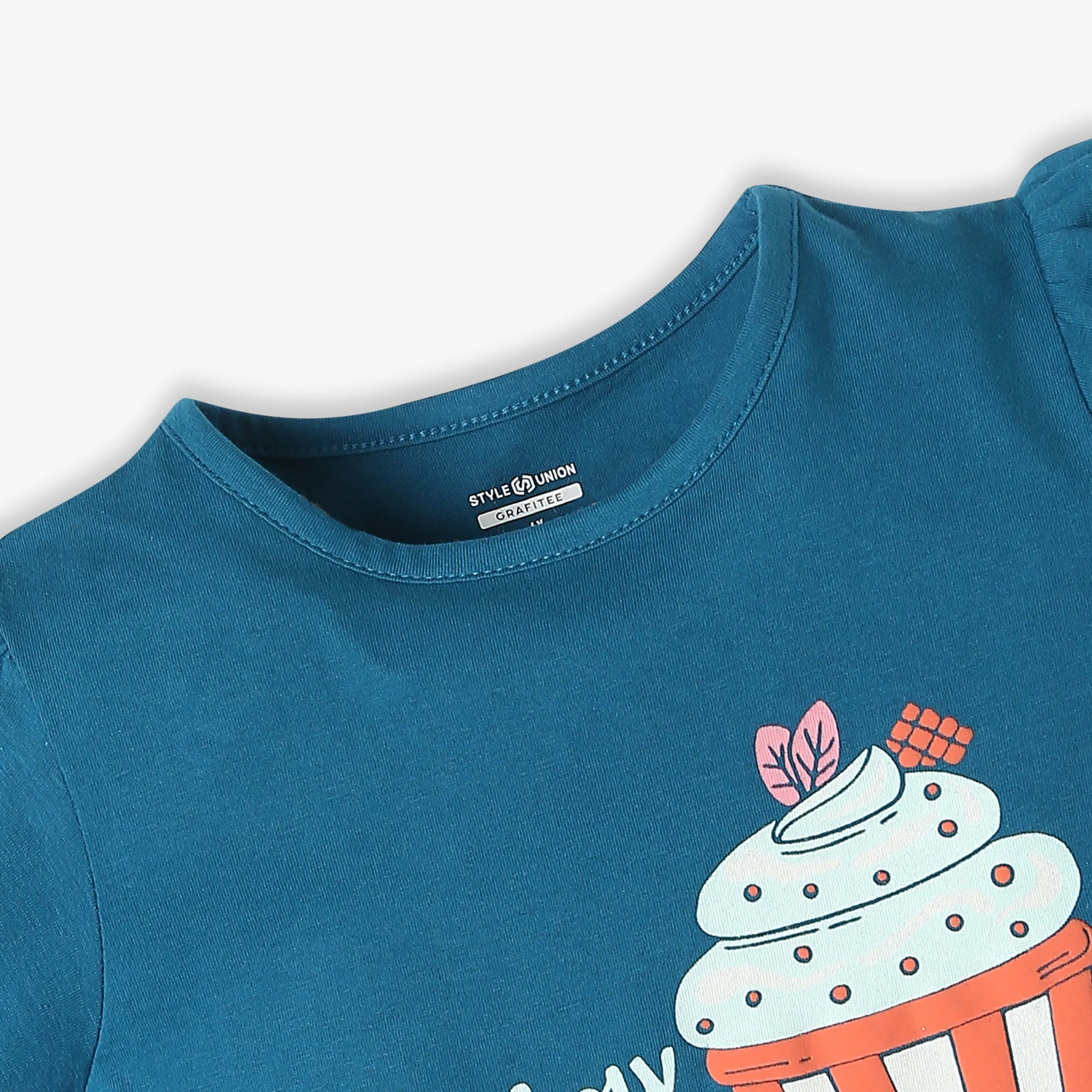 Girls Regular Fit Graphic T-Shirt - Image 3