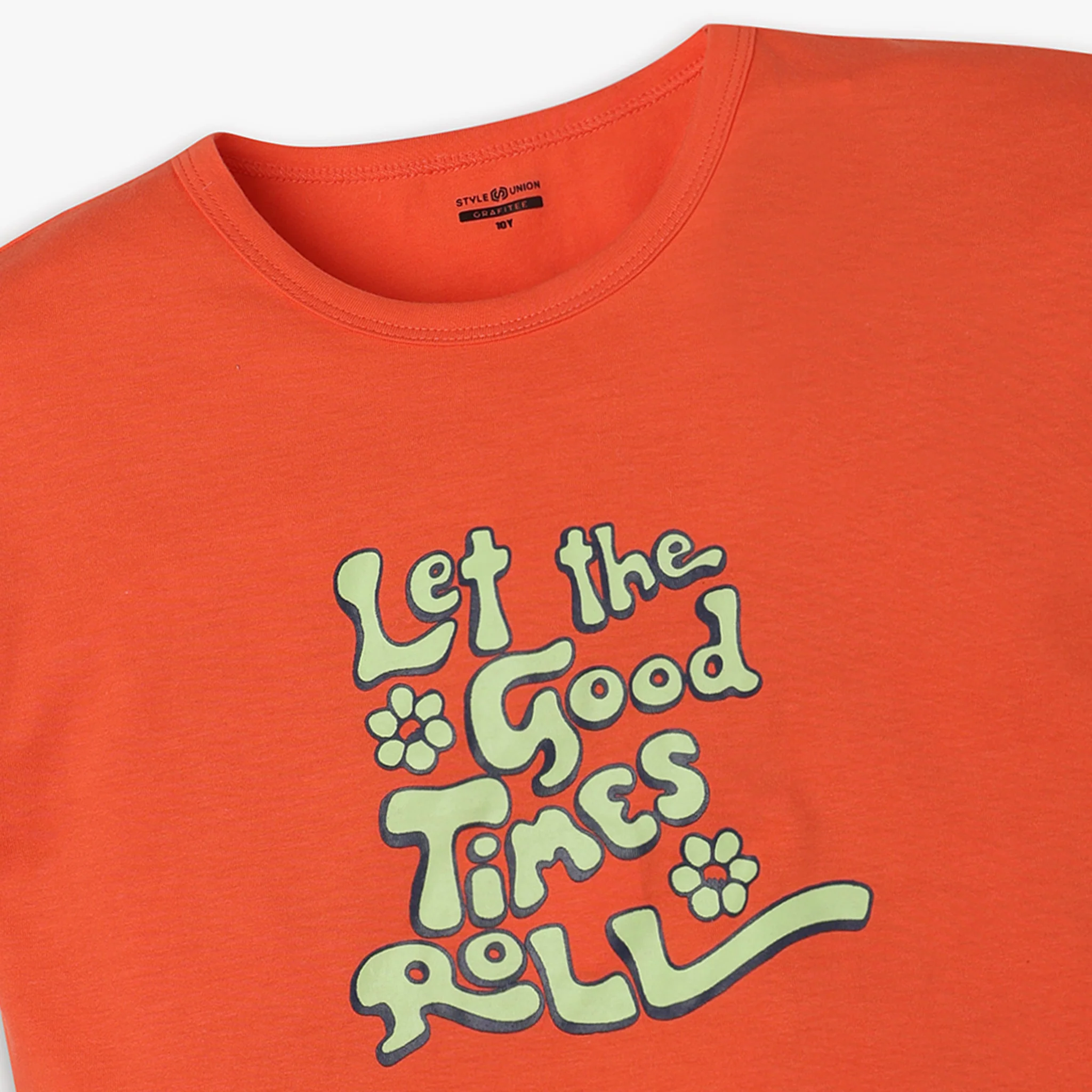 Girls Regular Fit Graphic T-Shirt - Image 3