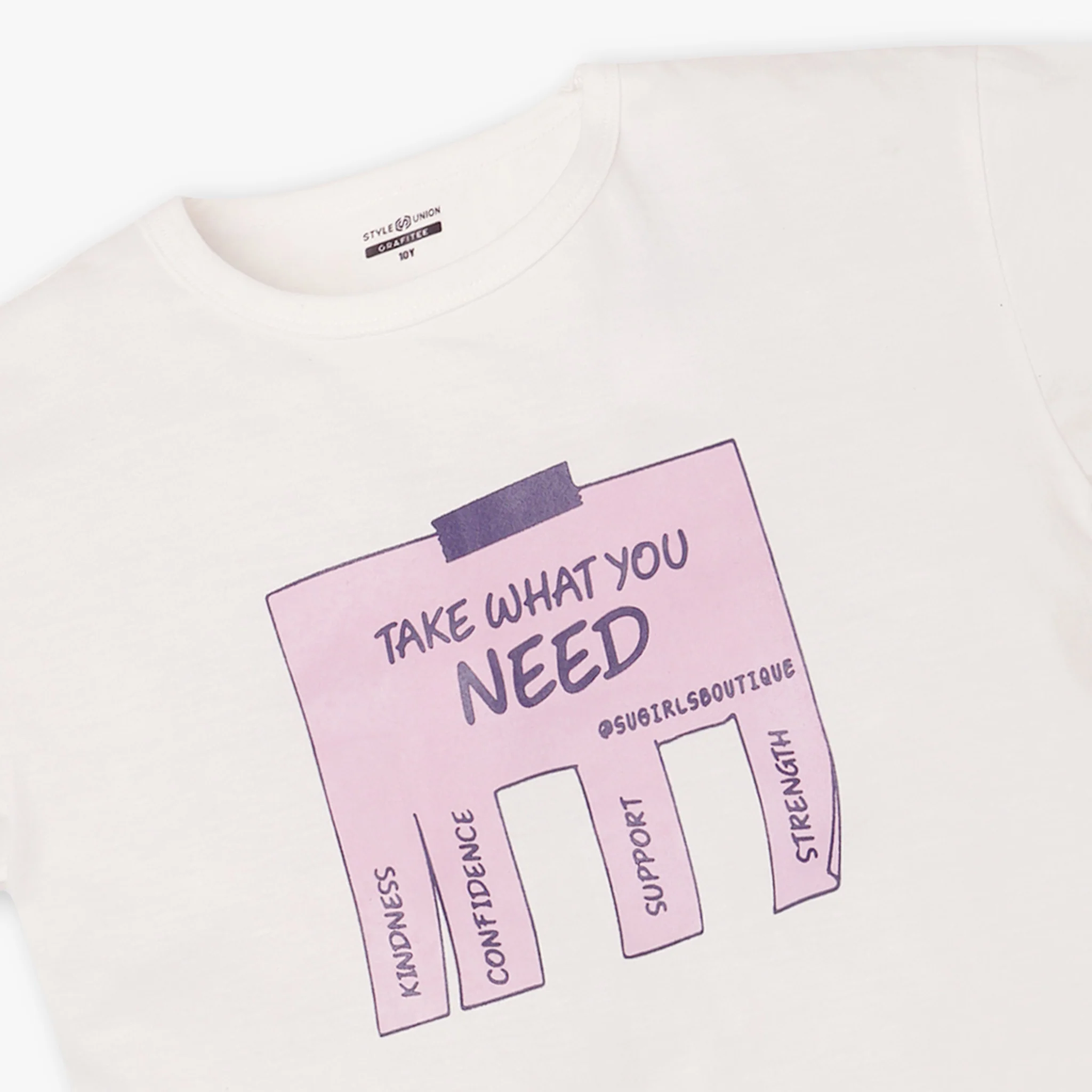 Girls Regular Fit Graphic T-Shirt - Image 3