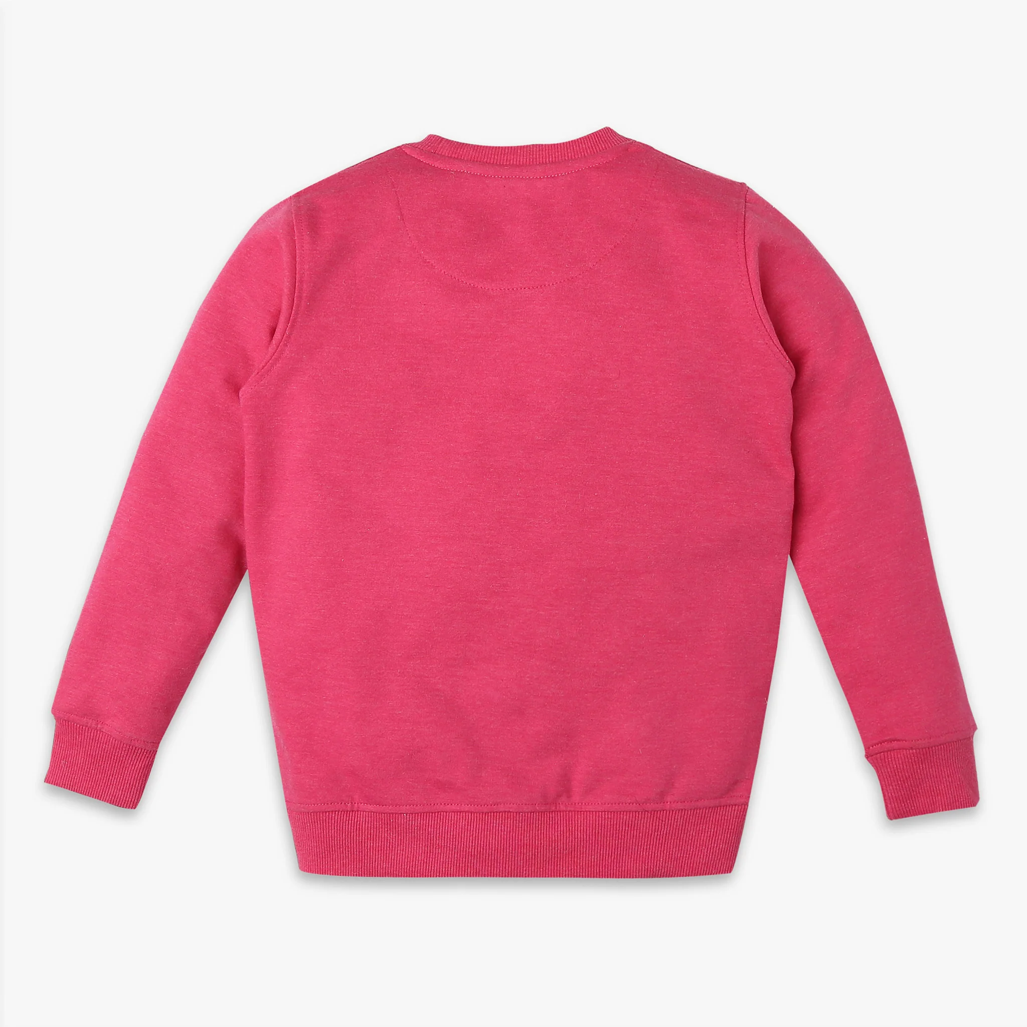 Girls Regular Fit Jacquard Sweat Tee - Image 2