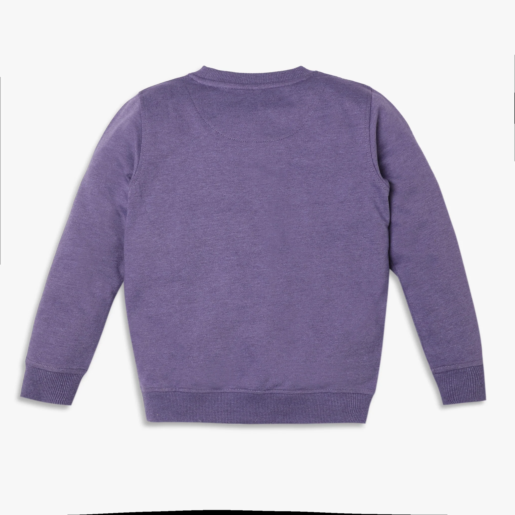 Girls Regular Fit Jacquard Sweat Tee - Image 2
