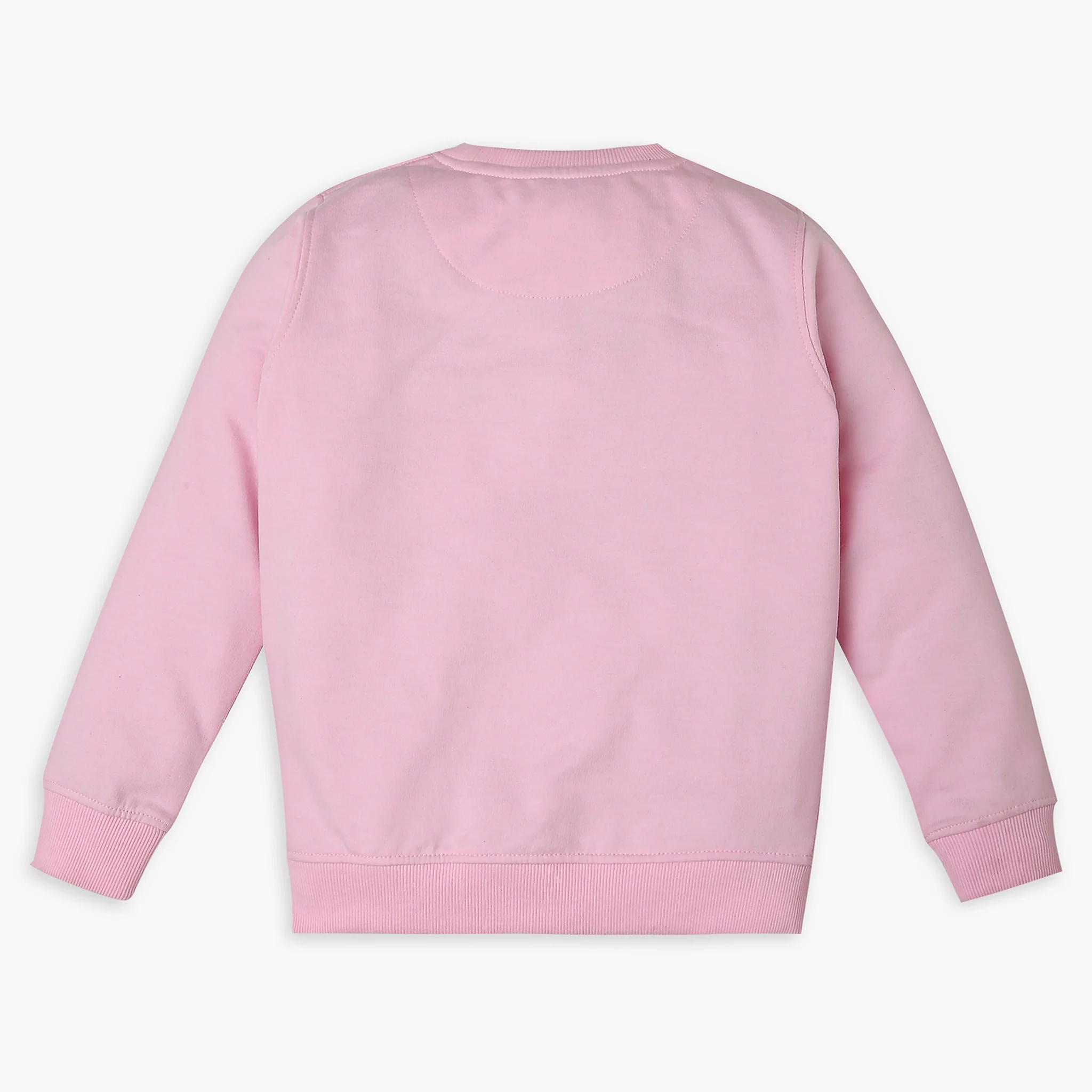 Girls Regular Fit Jacquard Sweat Tee - Image 2