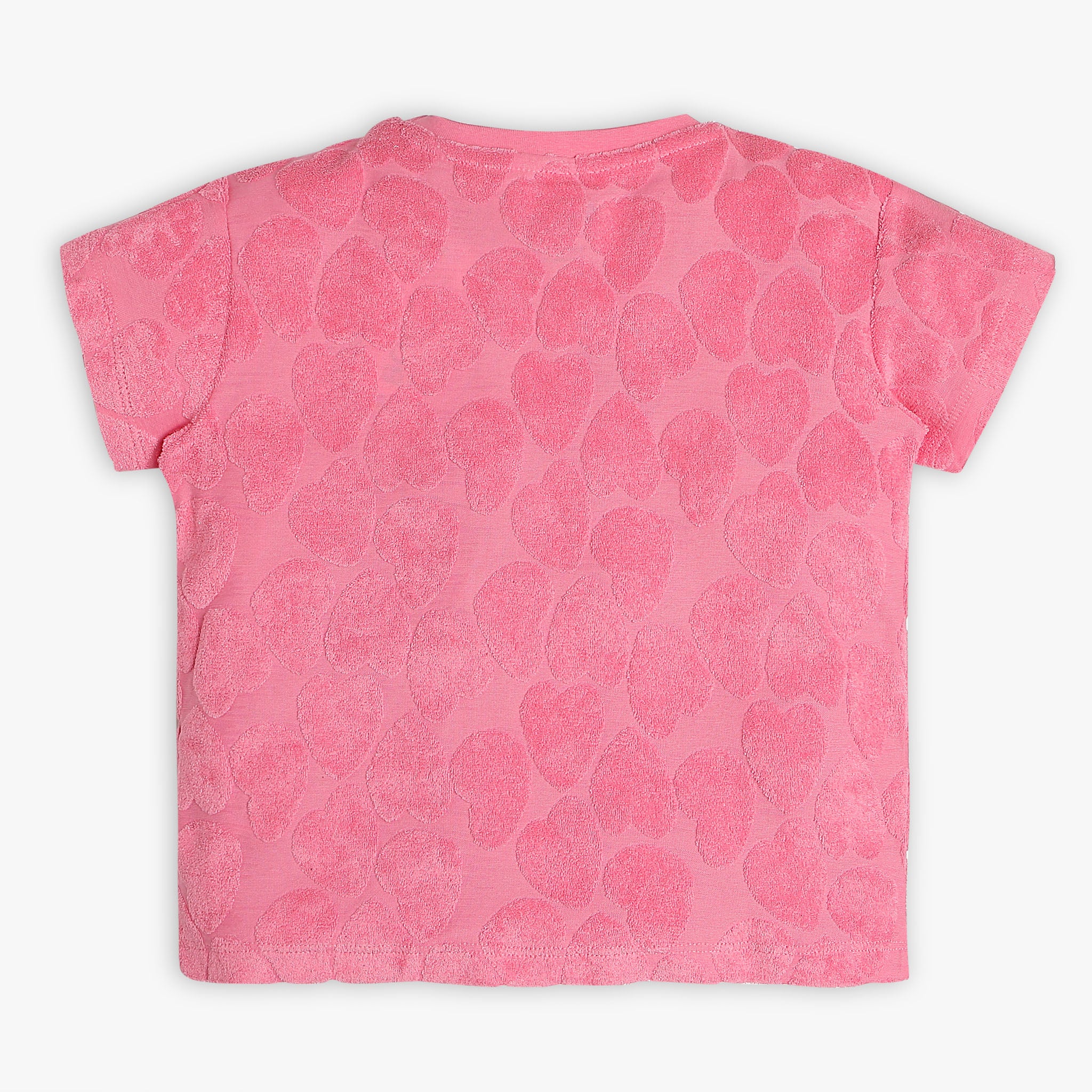 Girls Regular Fit Jacquard T-Shirt - Image 2