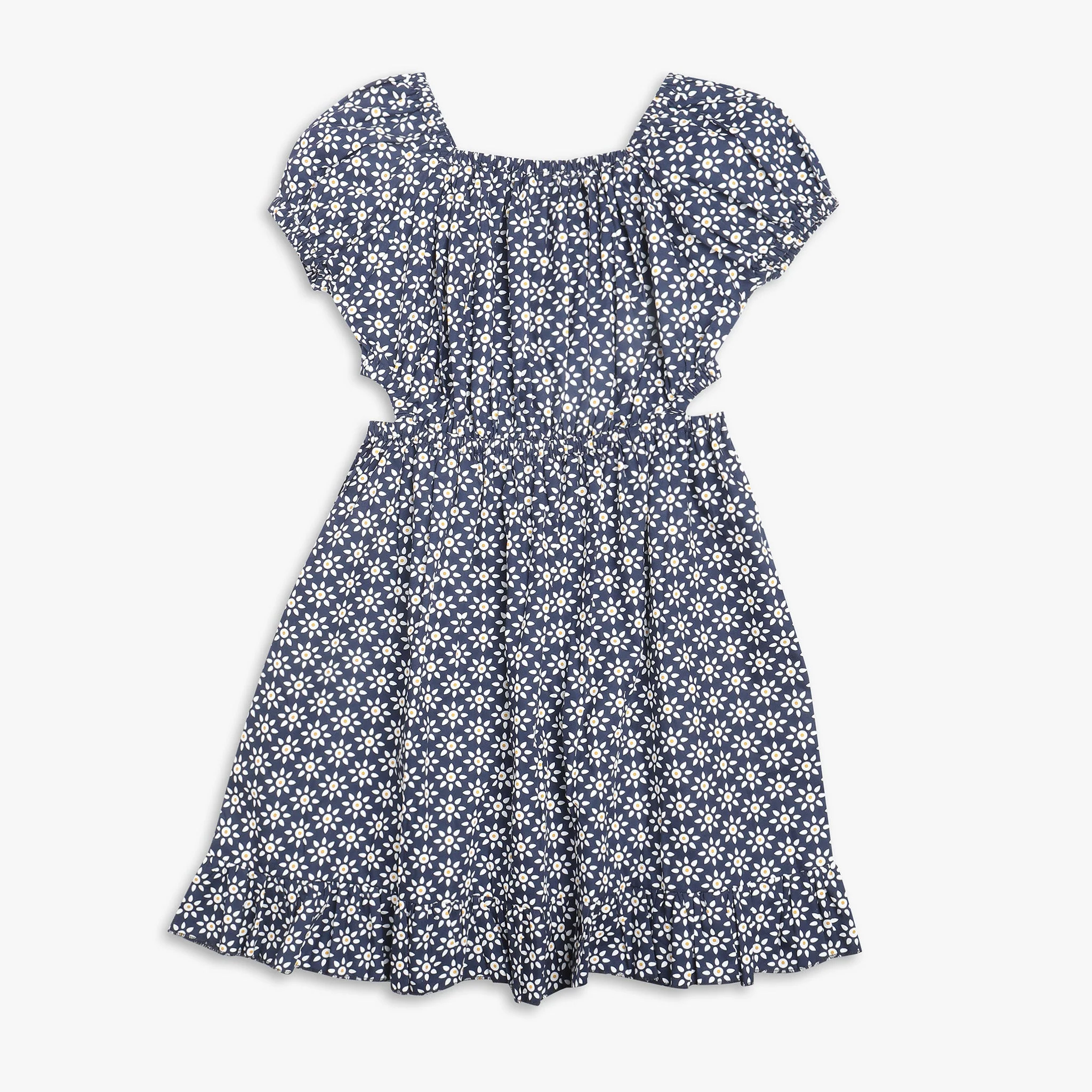 Girls Regular Fit Polka Dots Dress - Image 4