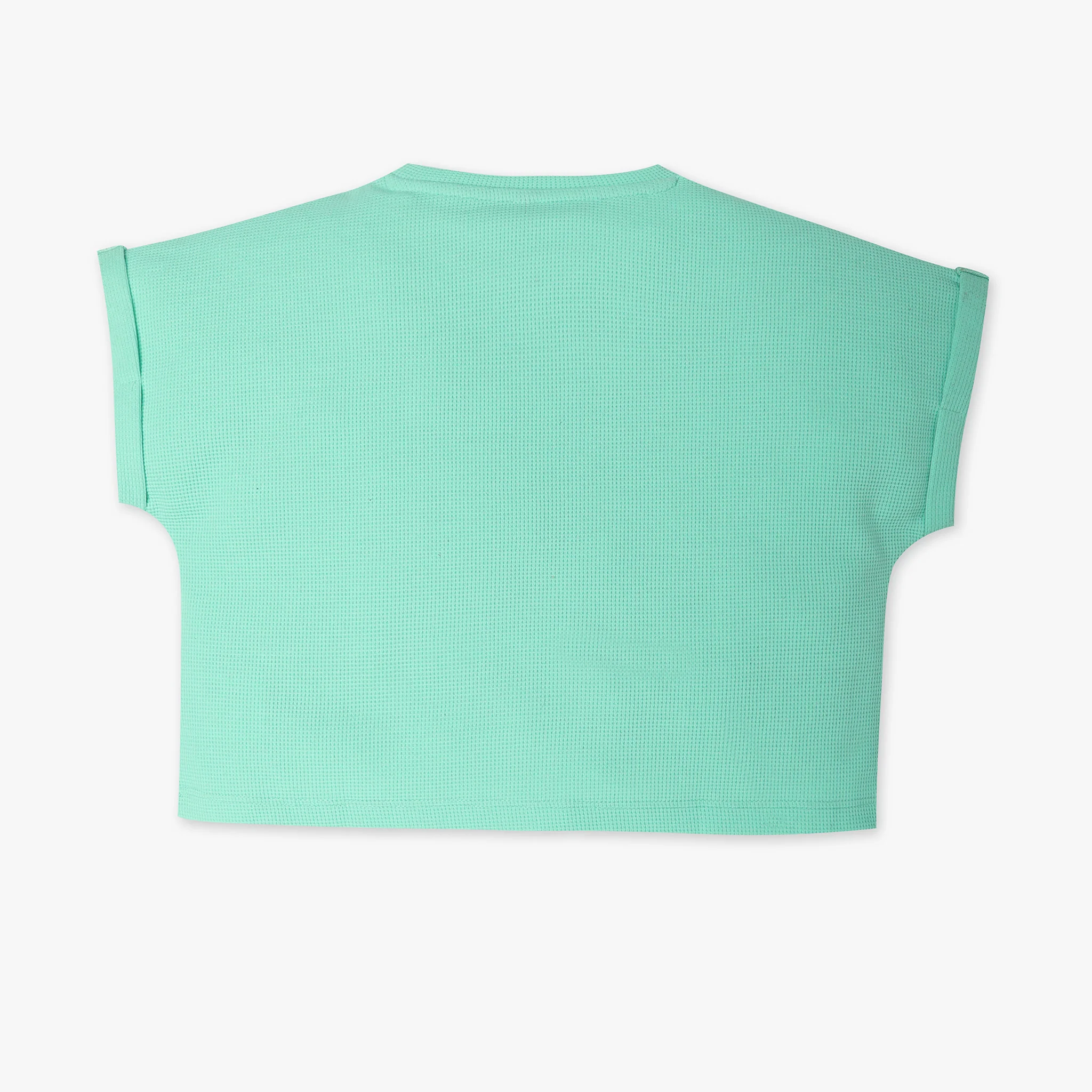 Girls Printed Crew Neck Short Sleeve T-Shirt - Image 2