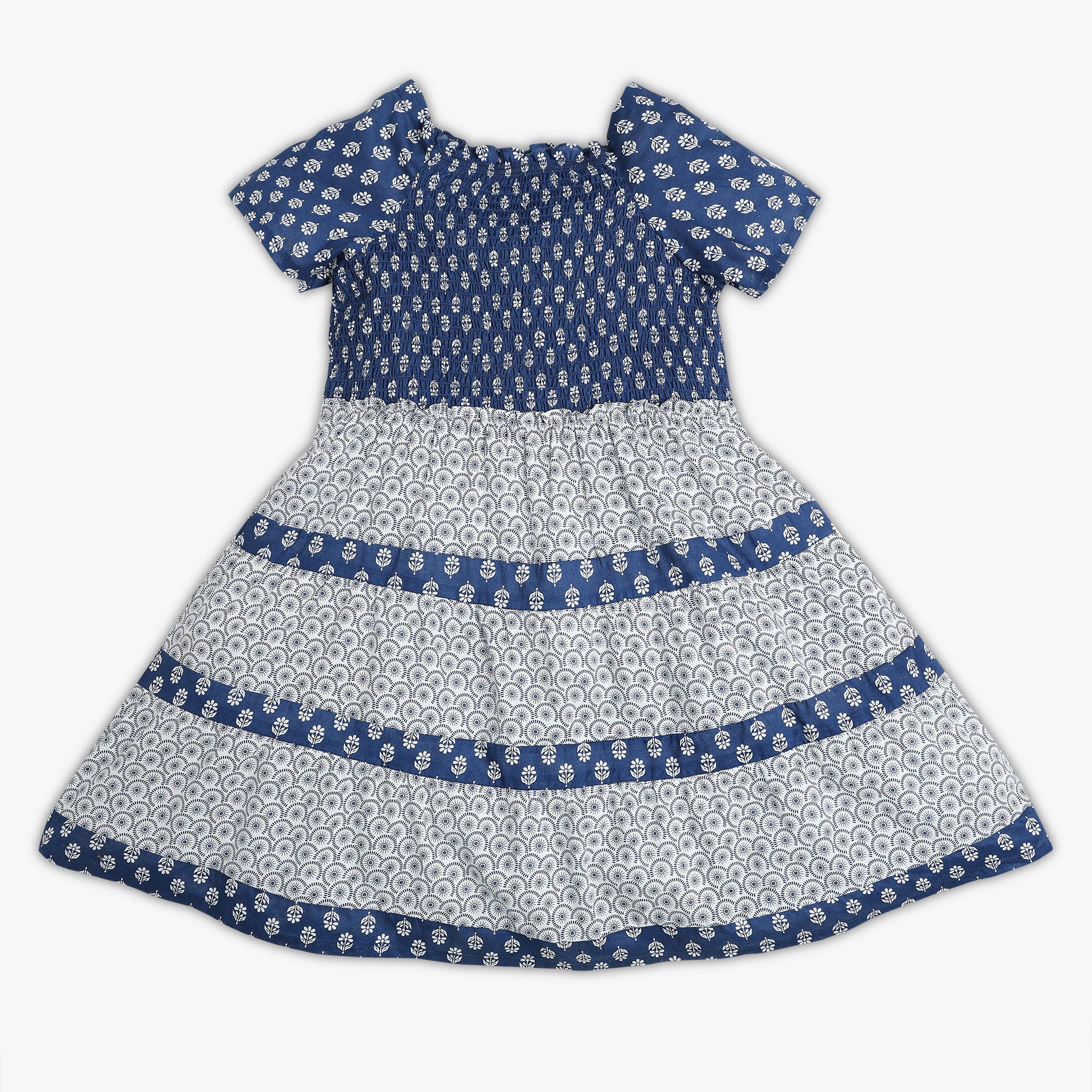 Girls Regular Fit Printed Dress - Image 2