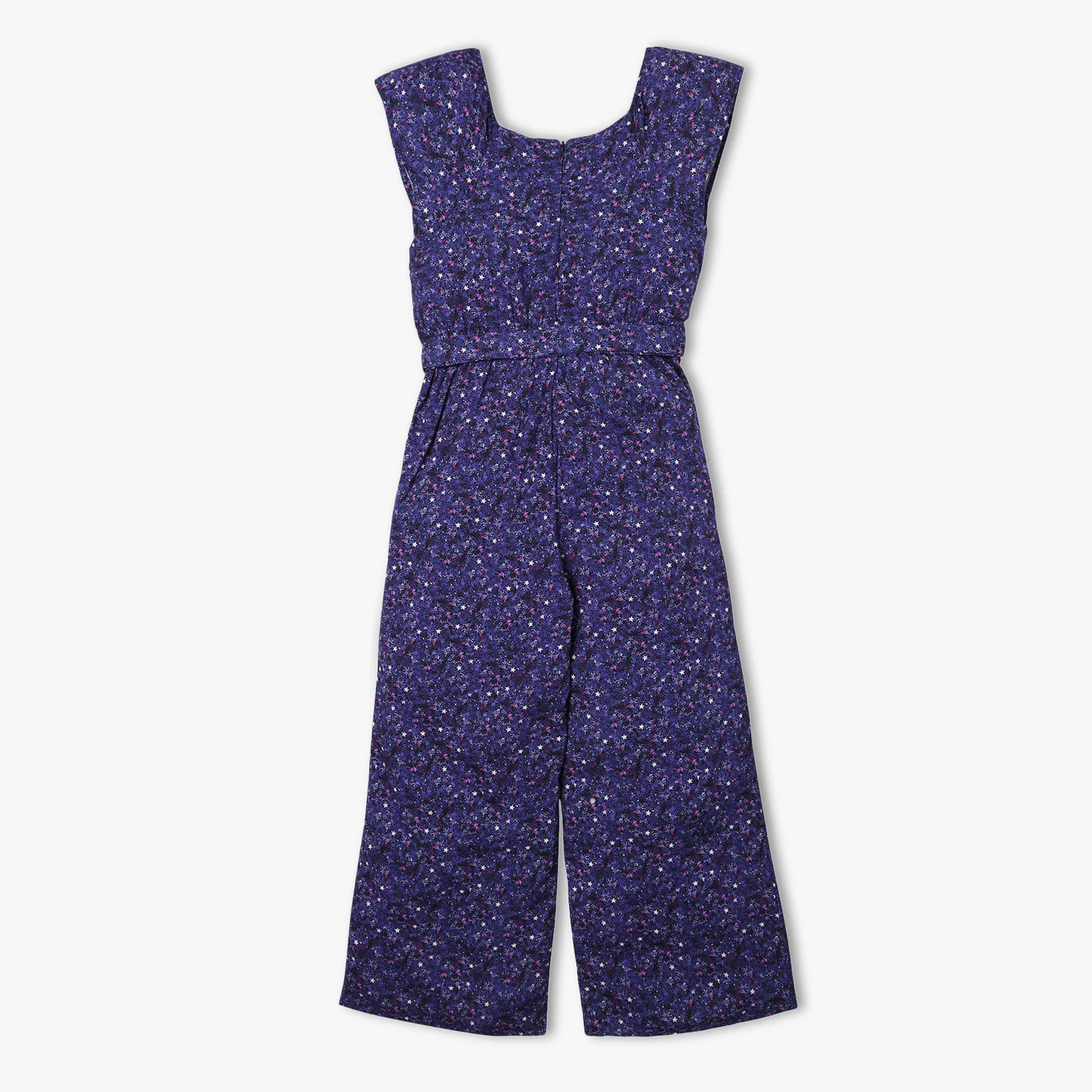 Girls Regular Fit Printed Jumpsuits - Image 2
