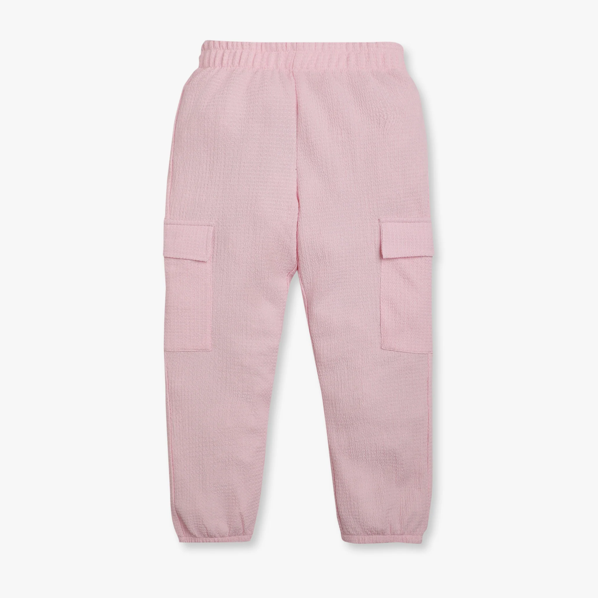 Girls Regular Fit Printed Mid Rise Joggers