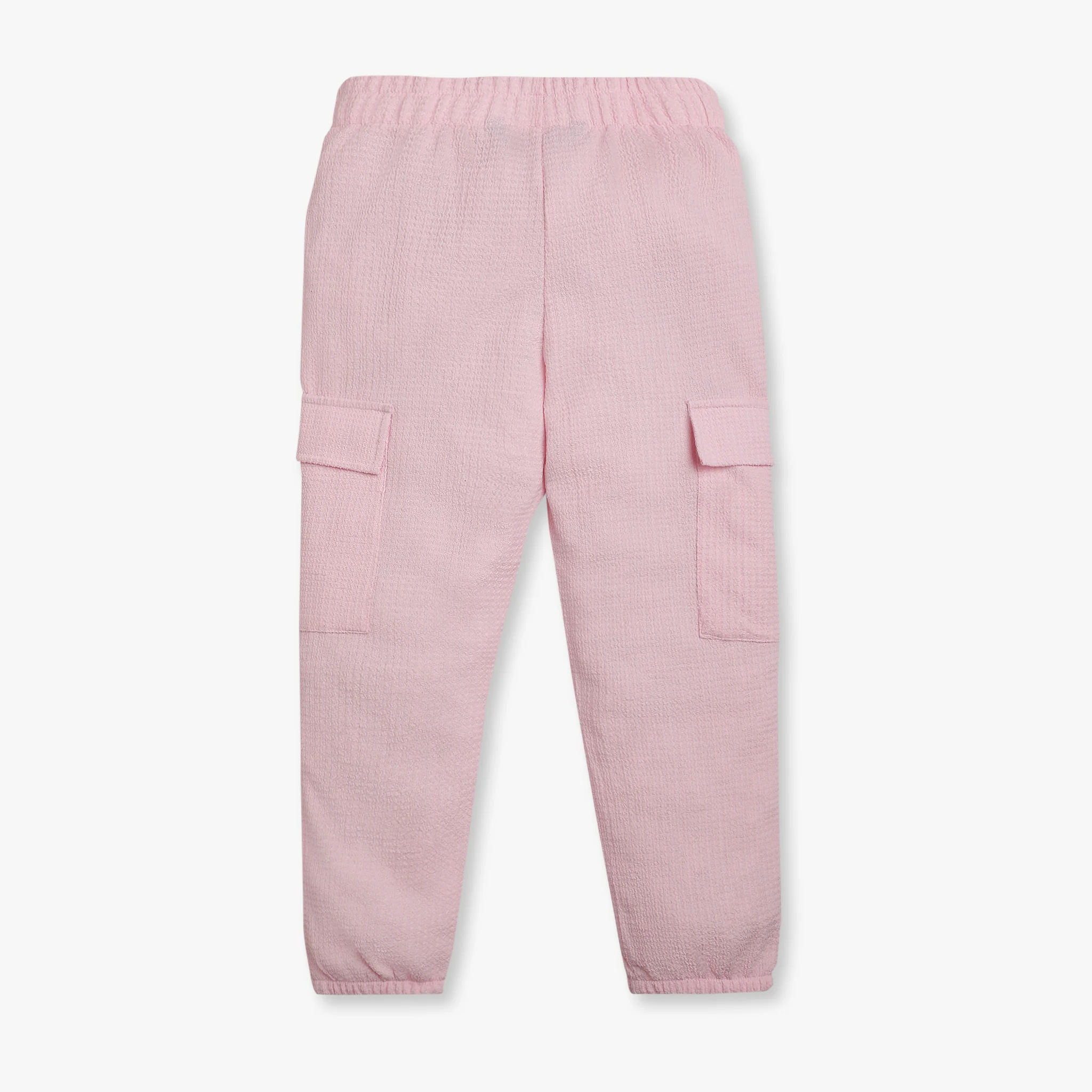 Girls Regular Fit Printed Mid Rise Joggers - Image 2