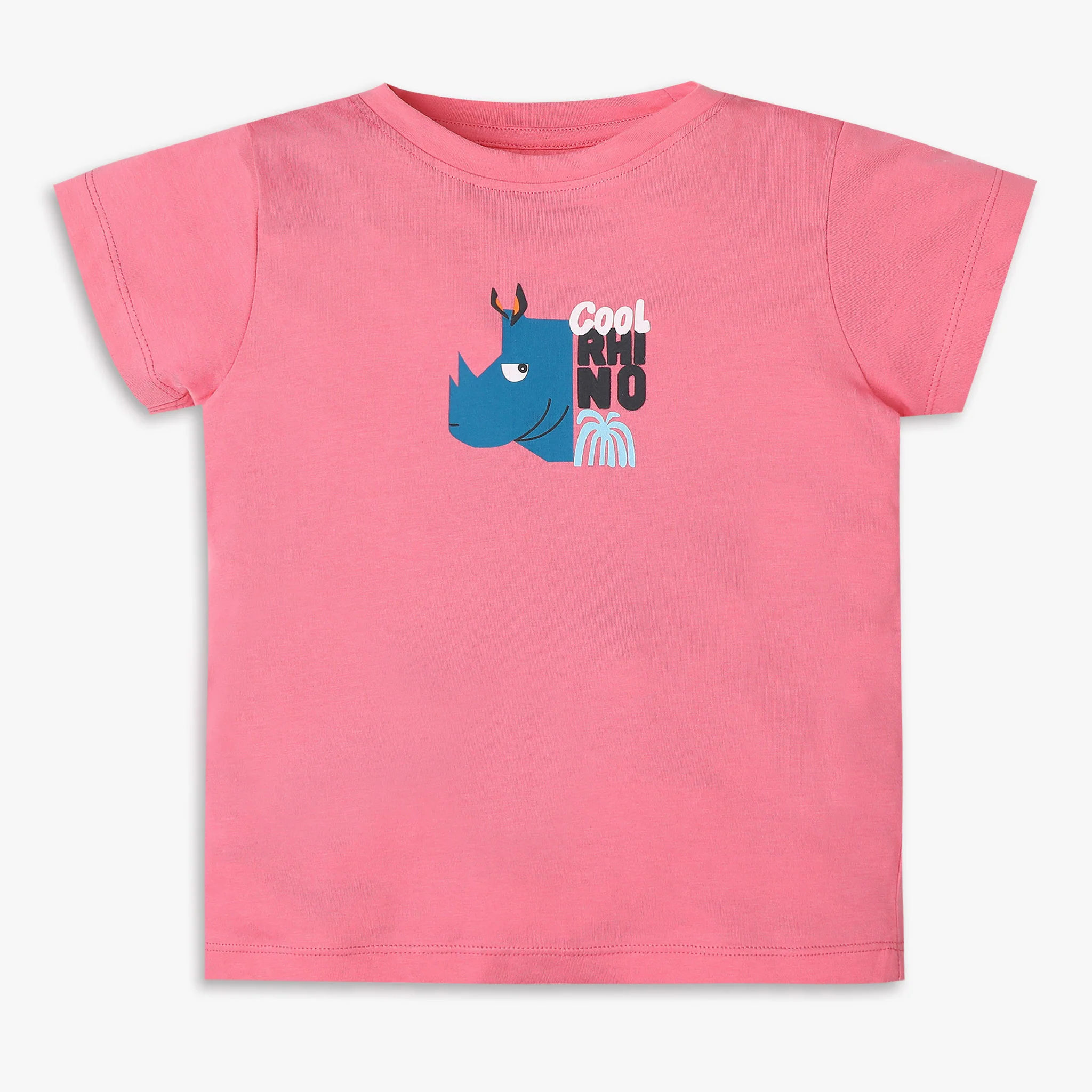 Girls Regular Fit Printed T-Shirt