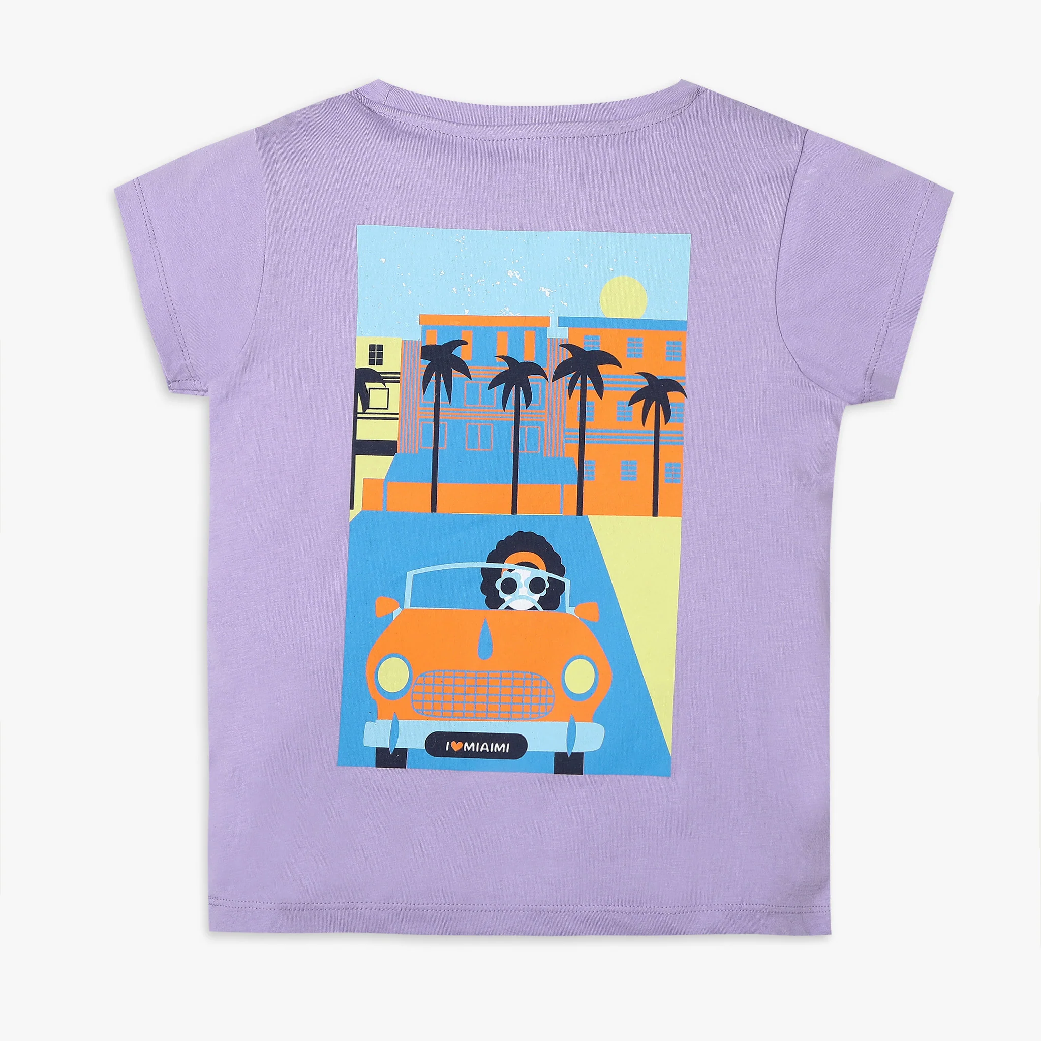Girls Regular Fit Printed T-Shirt - Image 2