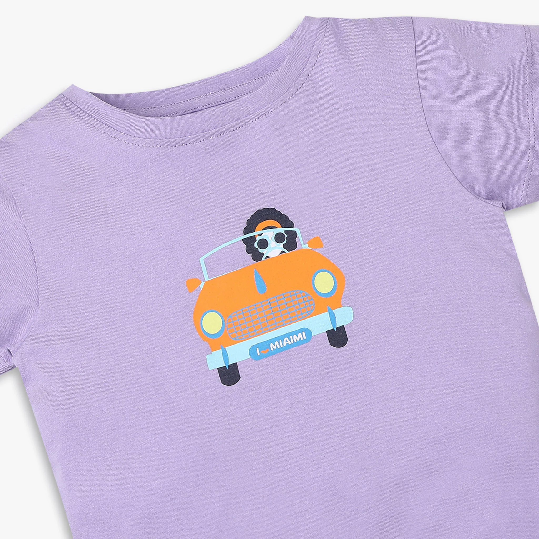 Girls Regular Fit Printed T-Shirt - Image 3