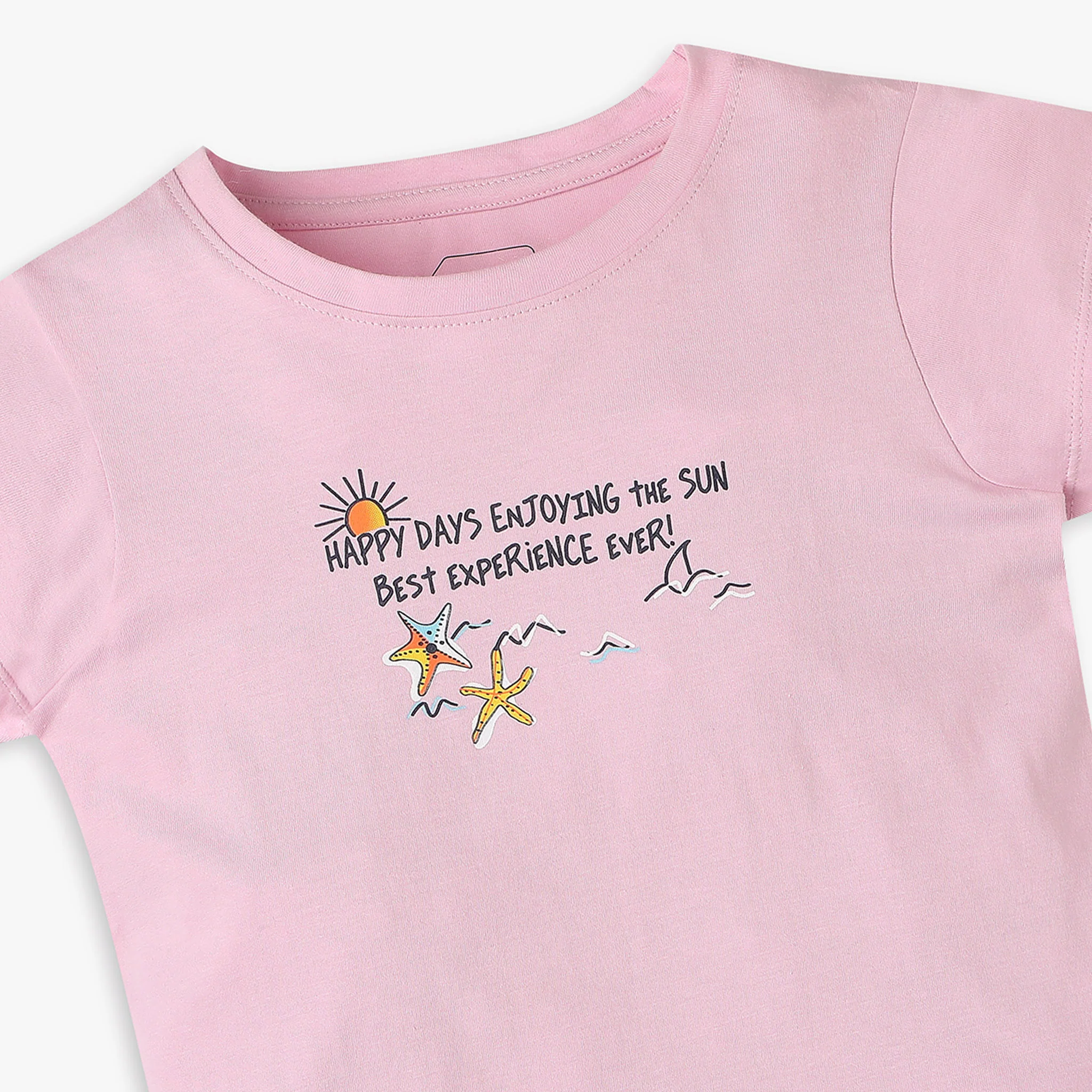 Girls Regular Fit Printed T-Shirt - Image 3
