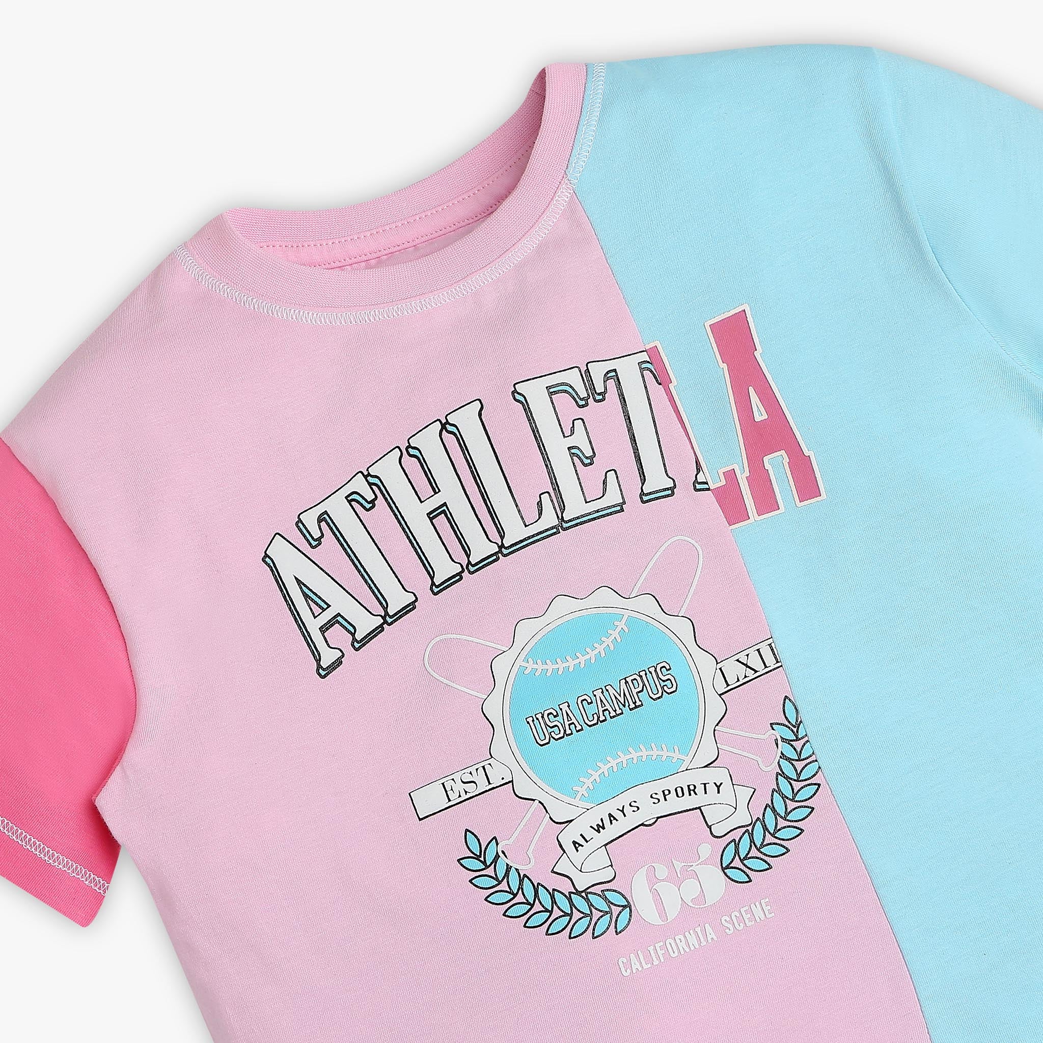 Girls Regular Fit Printed T-Shirt - Image 3
