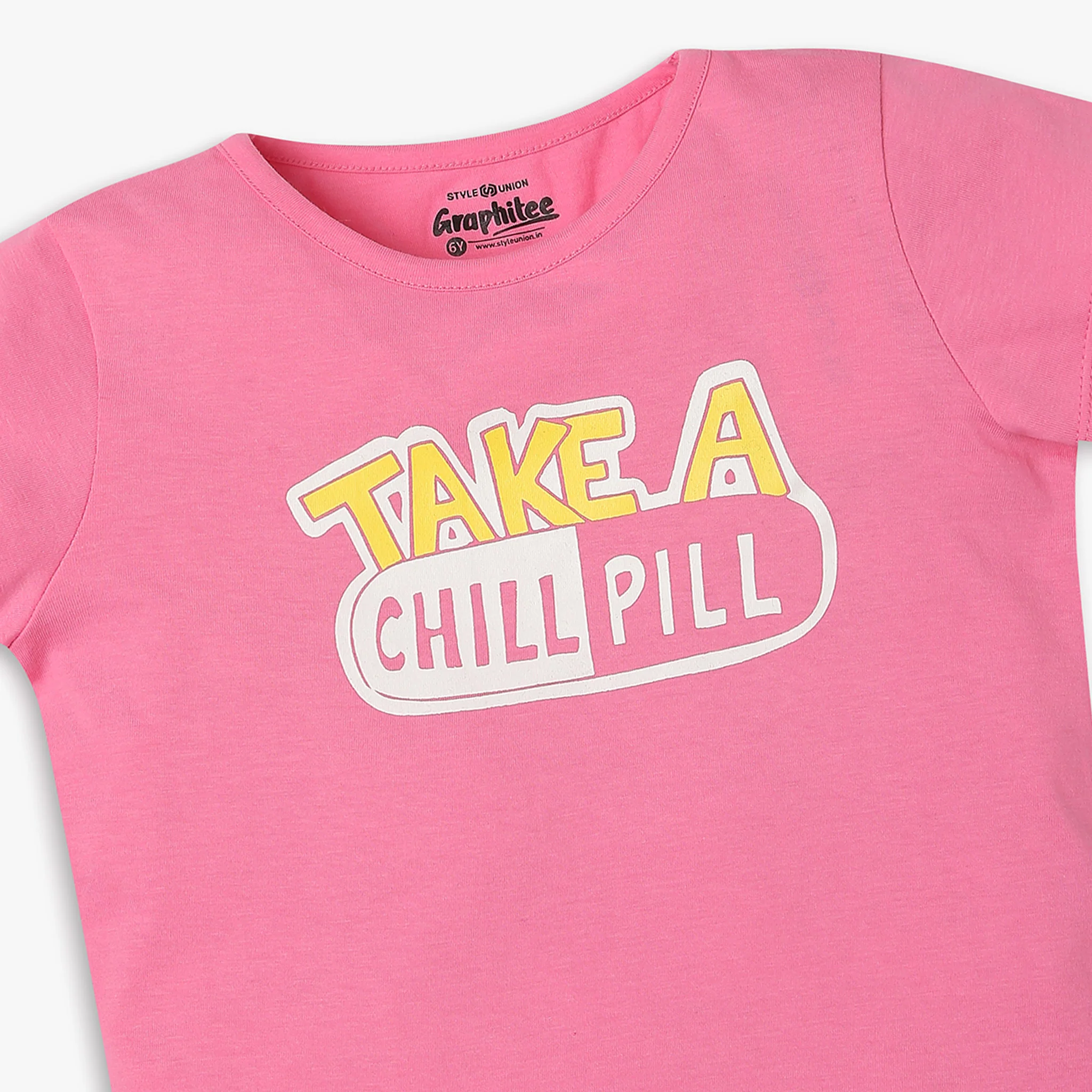 Girls Regular Fit Printed T-Shirt - Image 3