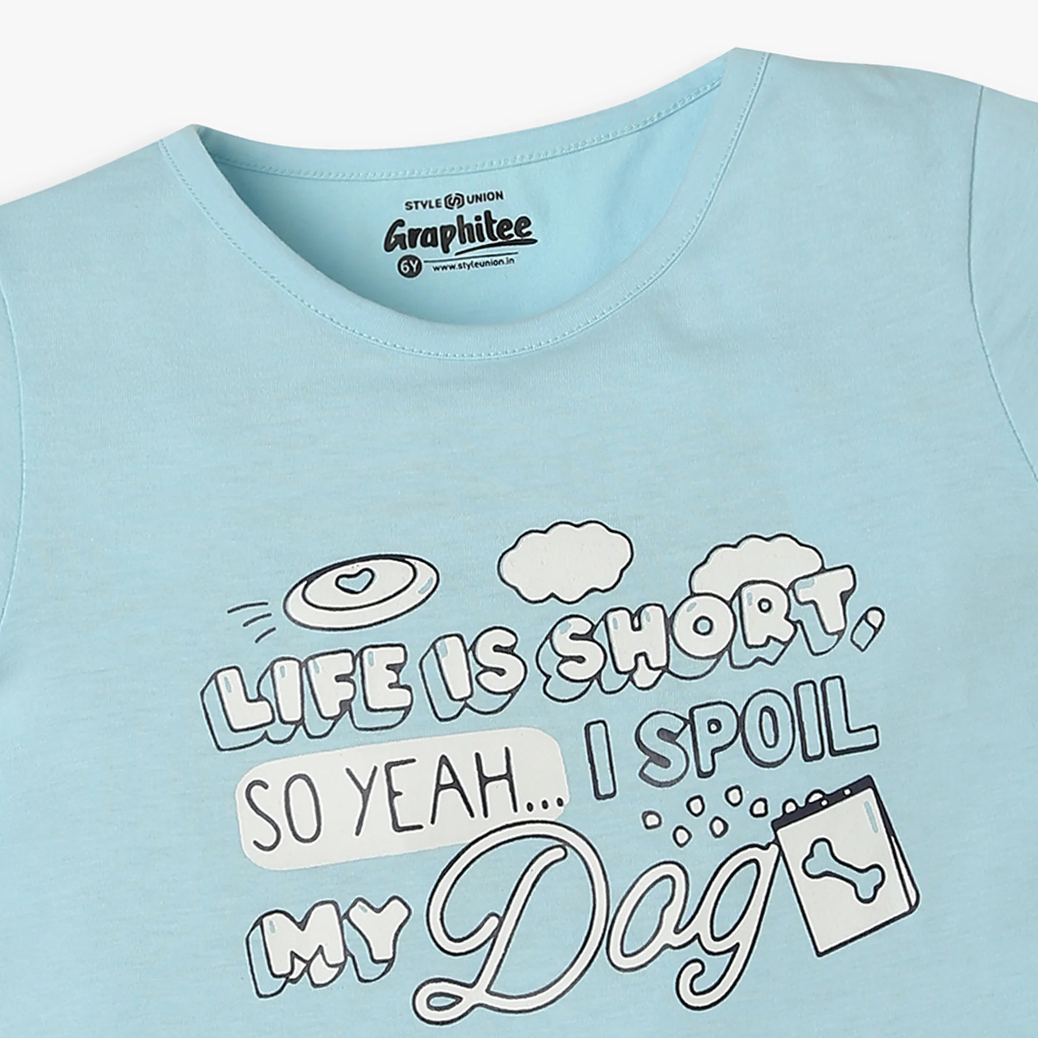 Girls Regular Fit Printed T-Shirt - Image 3