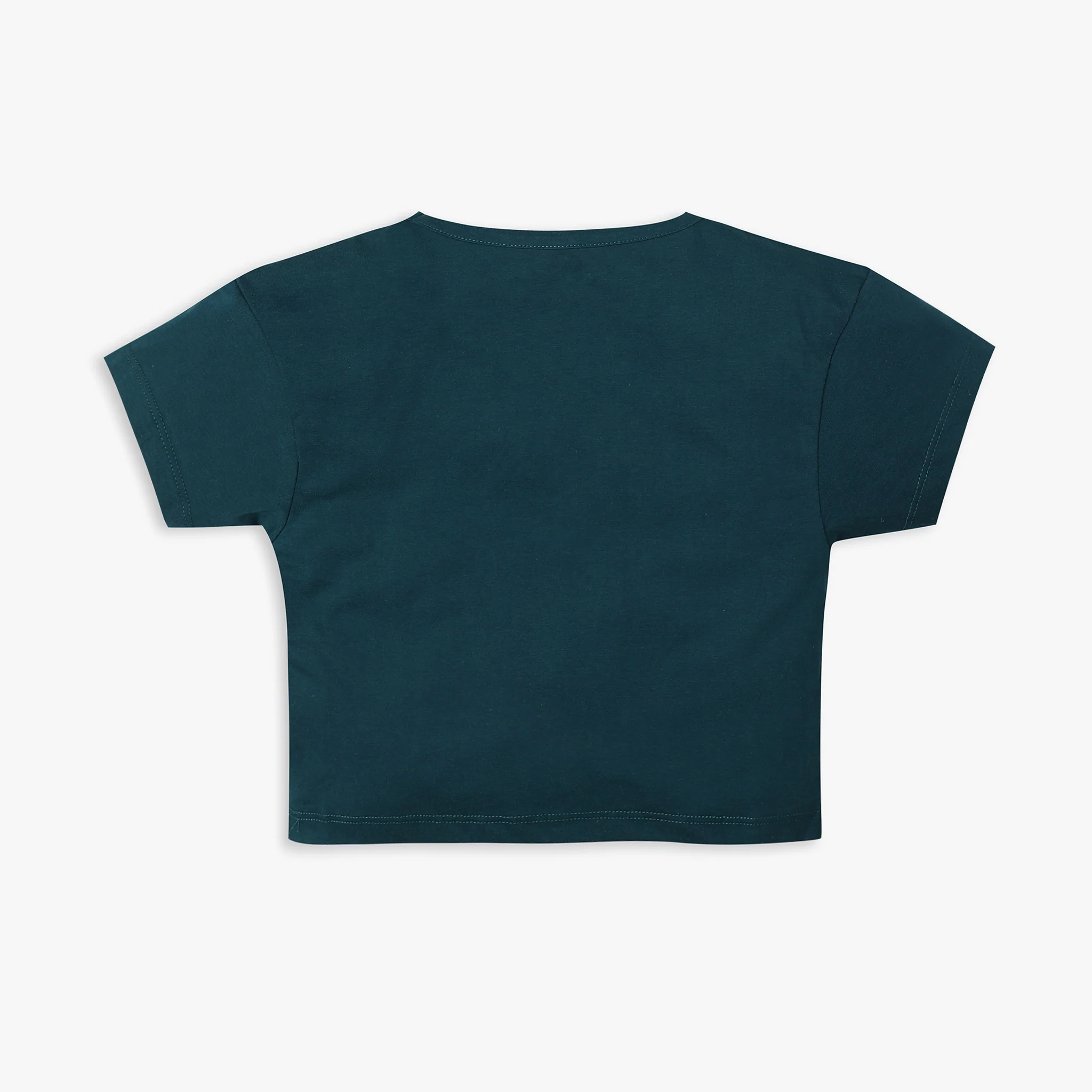 Girl's Regular Fit Printed T-Shirt - Image 2