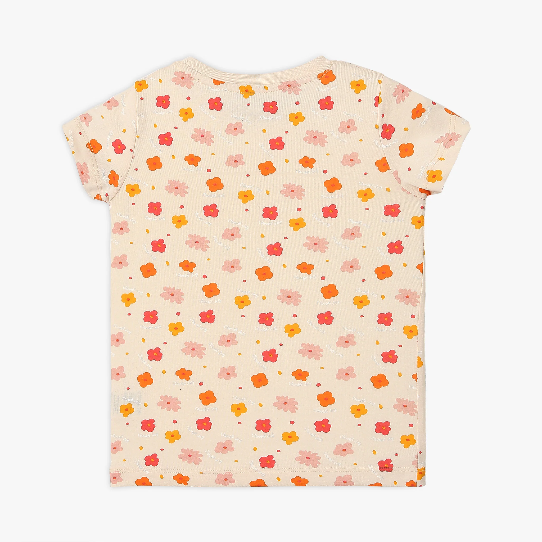 Girl's Regular Fit Printed T-Shirt - Image 2