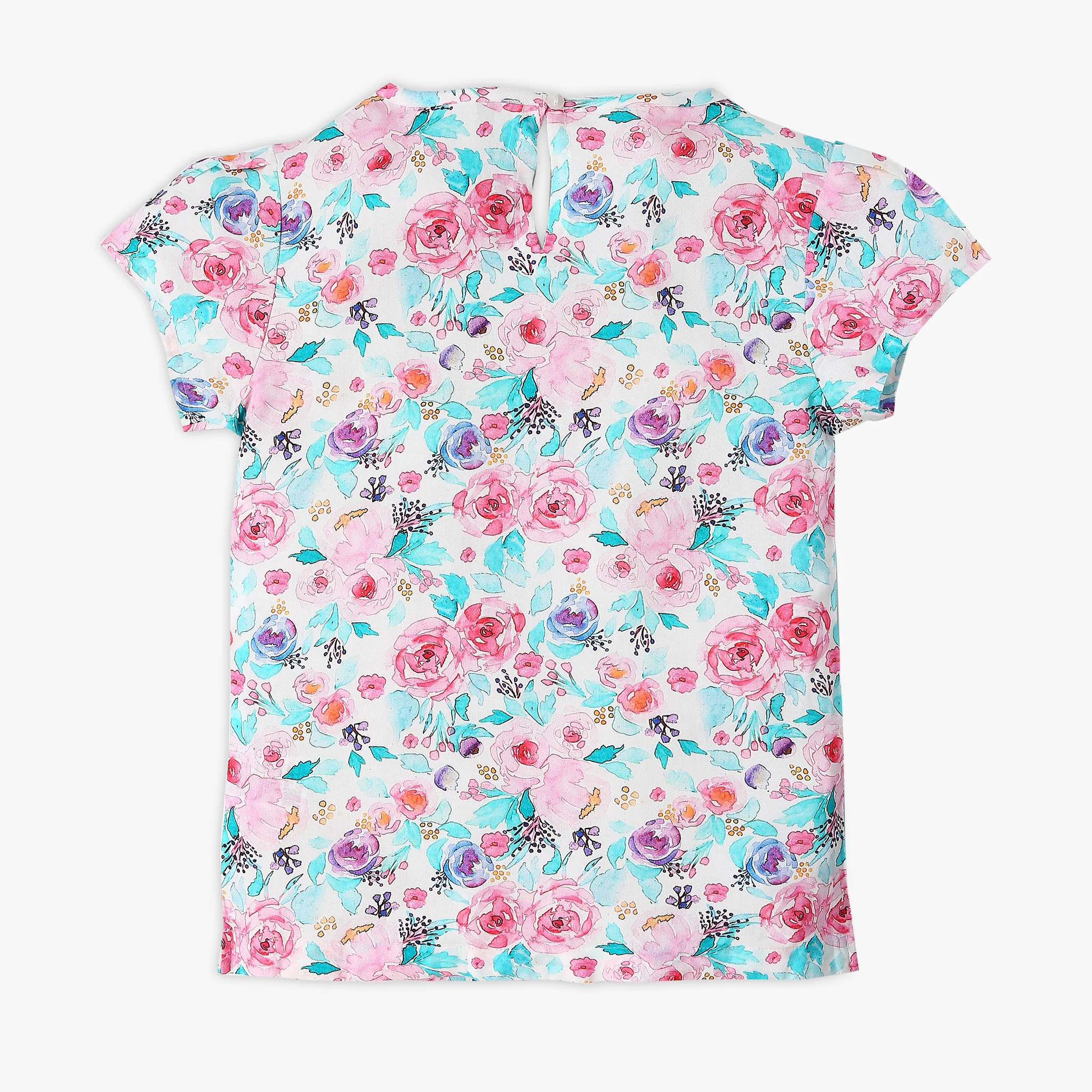 Girl's Regular Fit Printed Top - Image 2