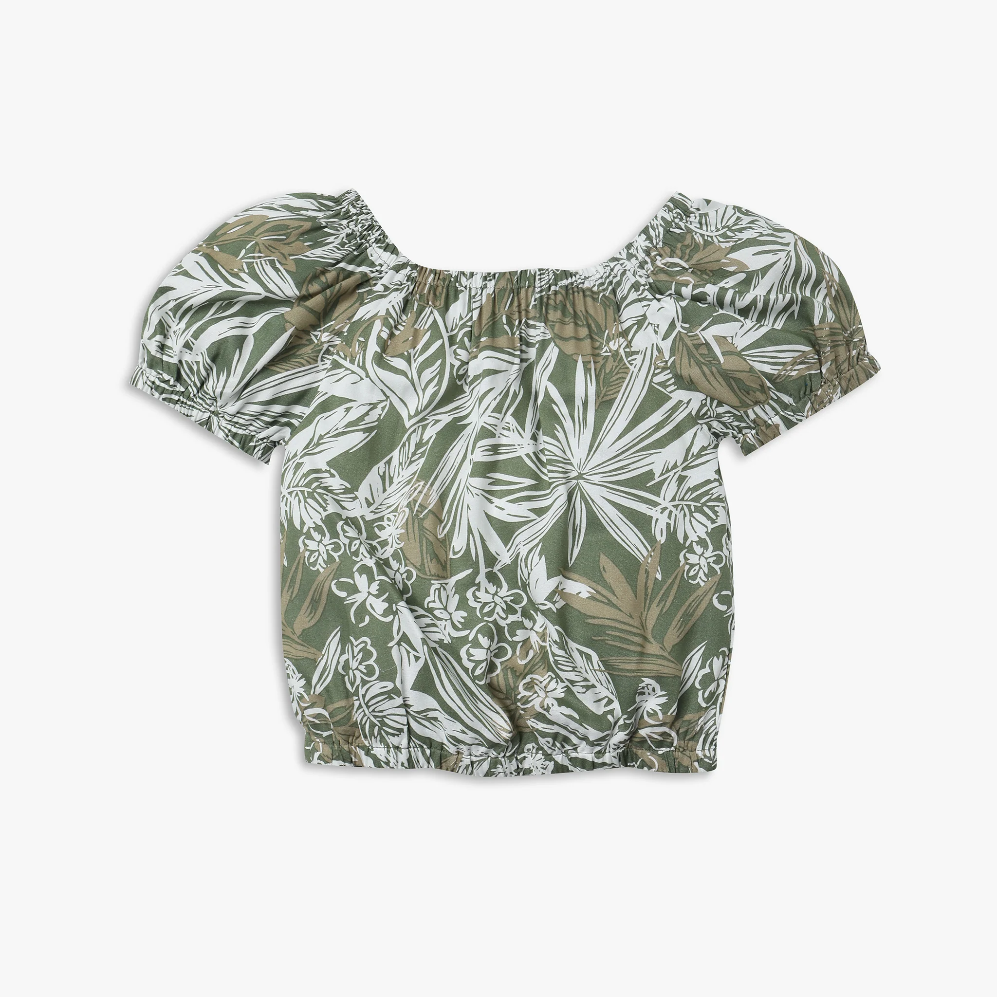 Girl's Regular Fit Printed Top - Image 2
