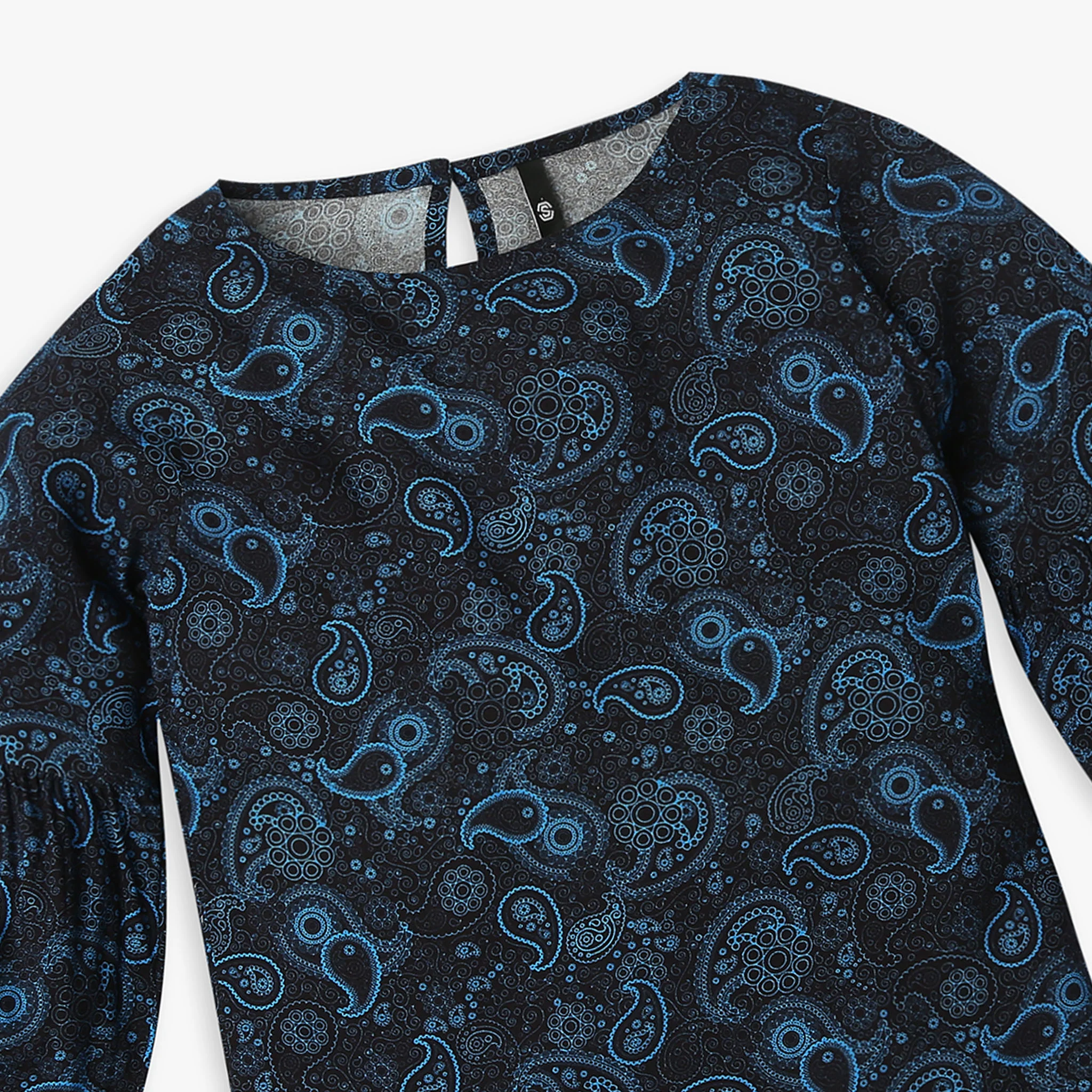 Girls Regular Fit Printed Top - Image 3