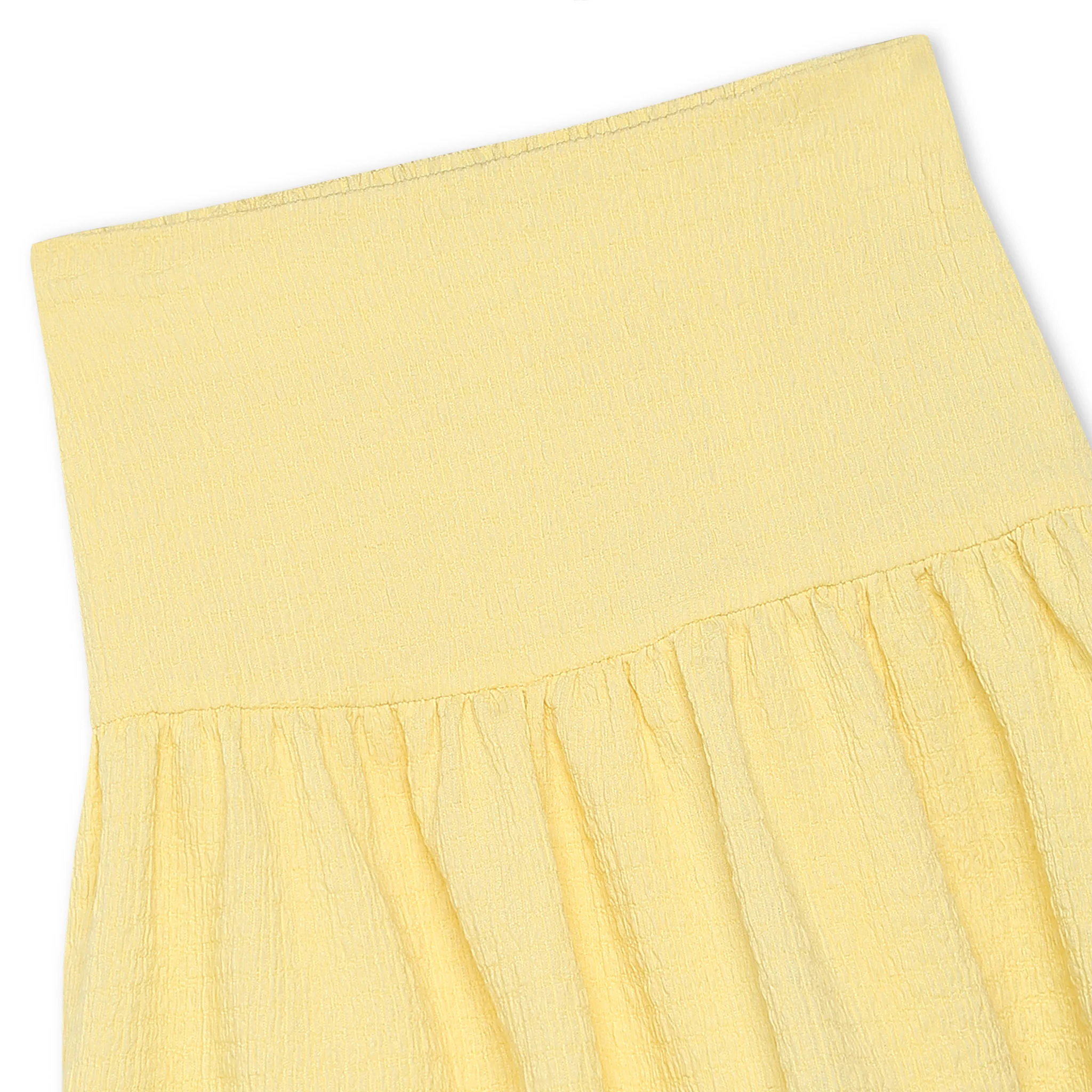 Girls Above Knee Solid Skirt - Image 3