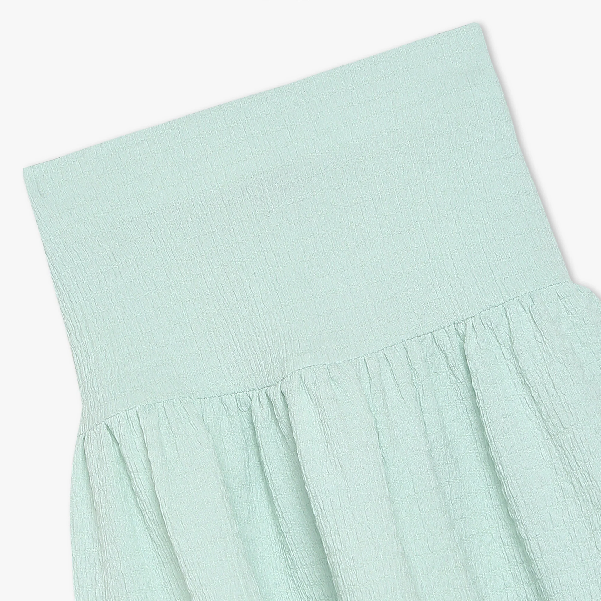 Girls Above Knee Solid Skirt - Image 6