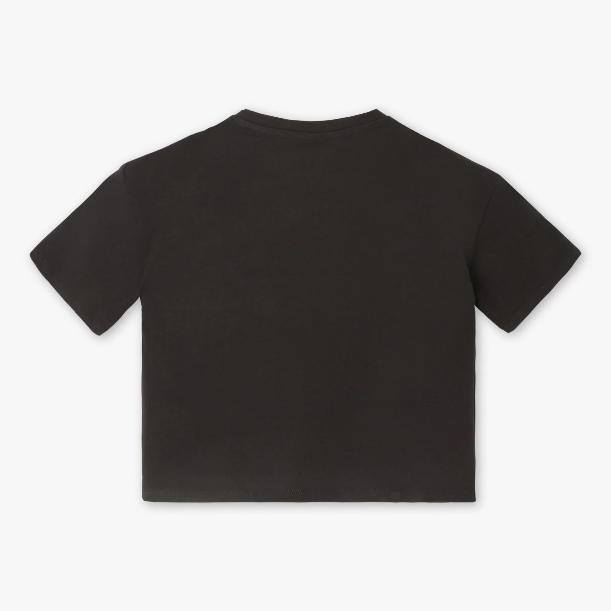 Girls Crew Neck Short Sleeve Emblished Weekend T-Shirt - Image 2