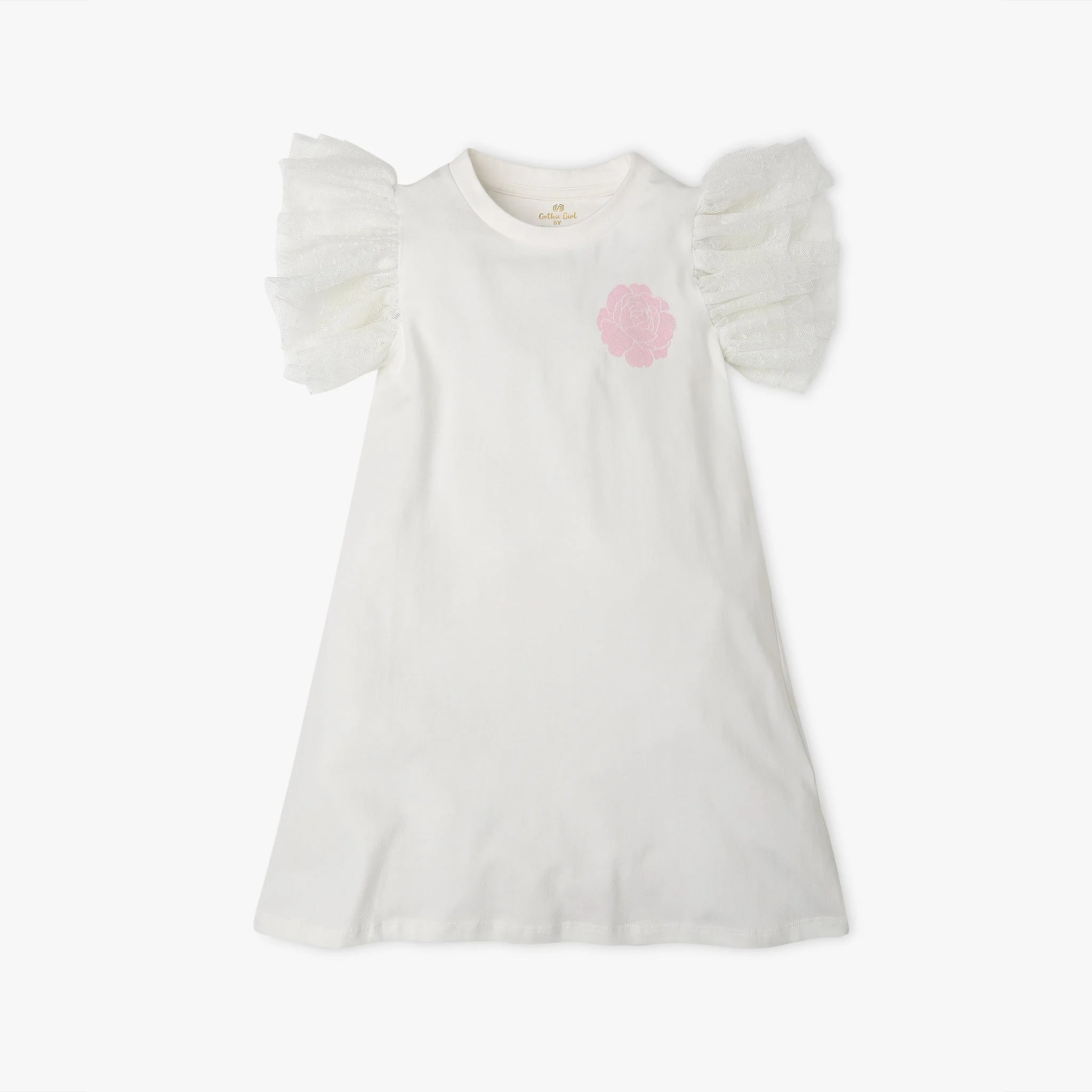 Girl'S Regular Fit Solid Frock