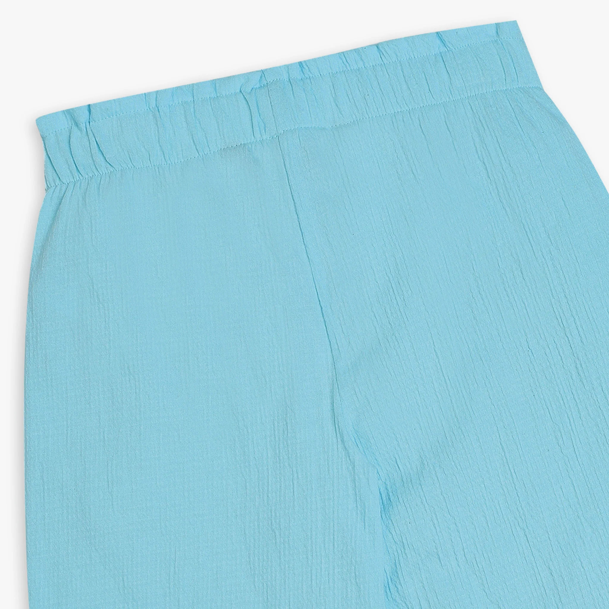 Girls Regular Fit Solid Mid Rise Culottes - Image 3