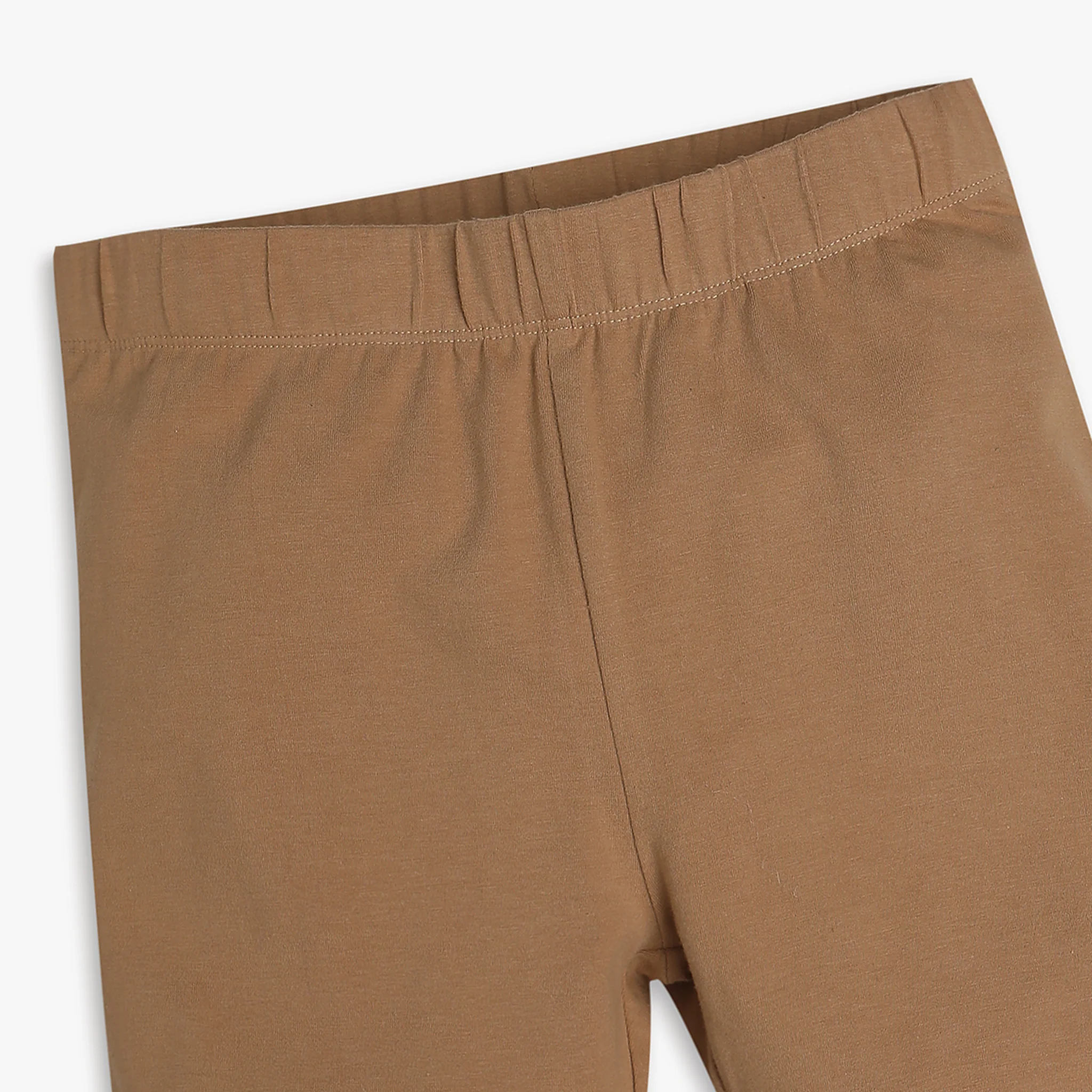 Girls Regular Fit Solid Mid Rise Shorts - Image 3