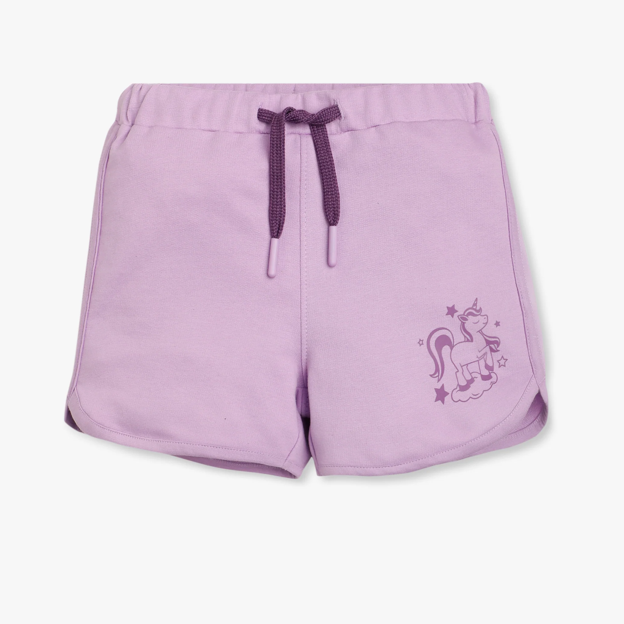 Girls Regular Fit Solid Mid Rise Shorts - Image 22