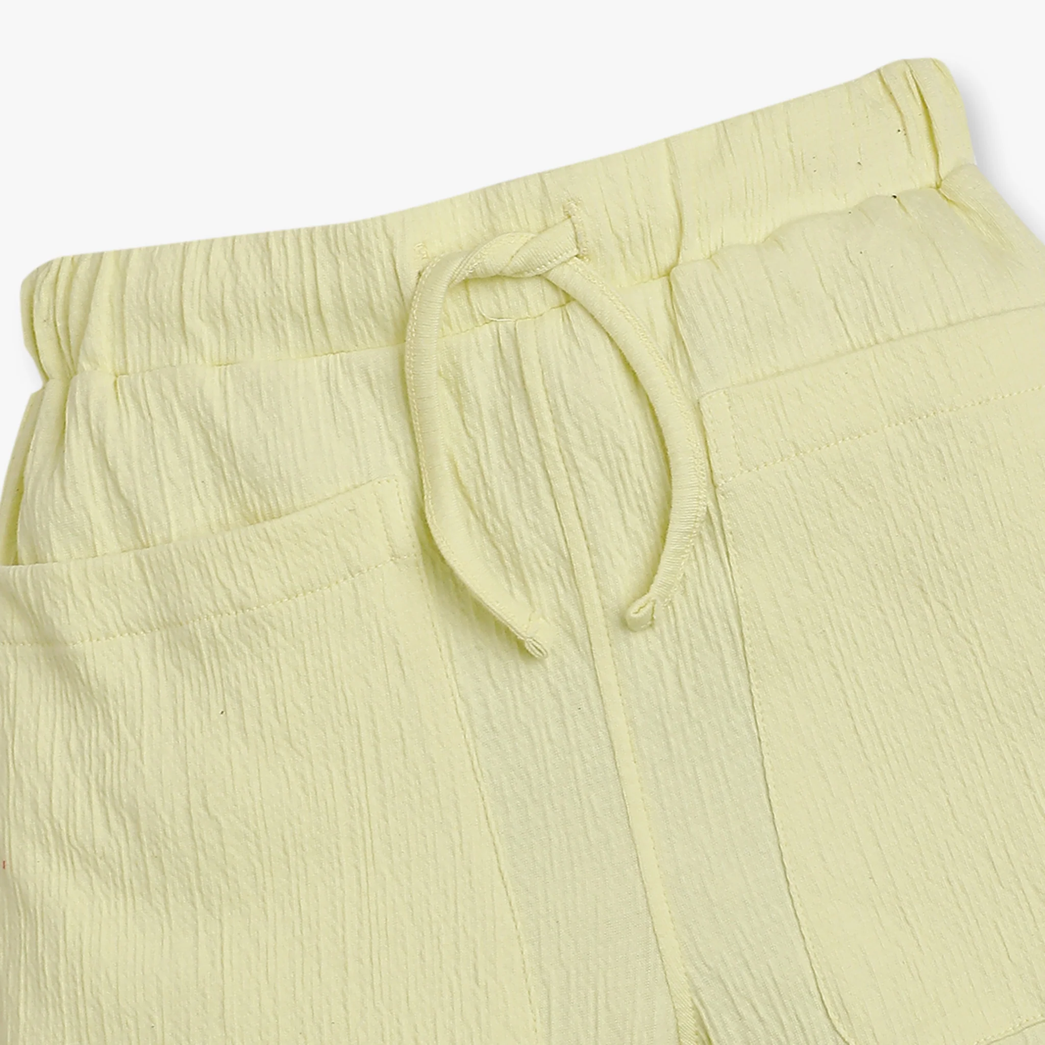Girls Regular Fit Solid Mid Rise Shorts - Image 9