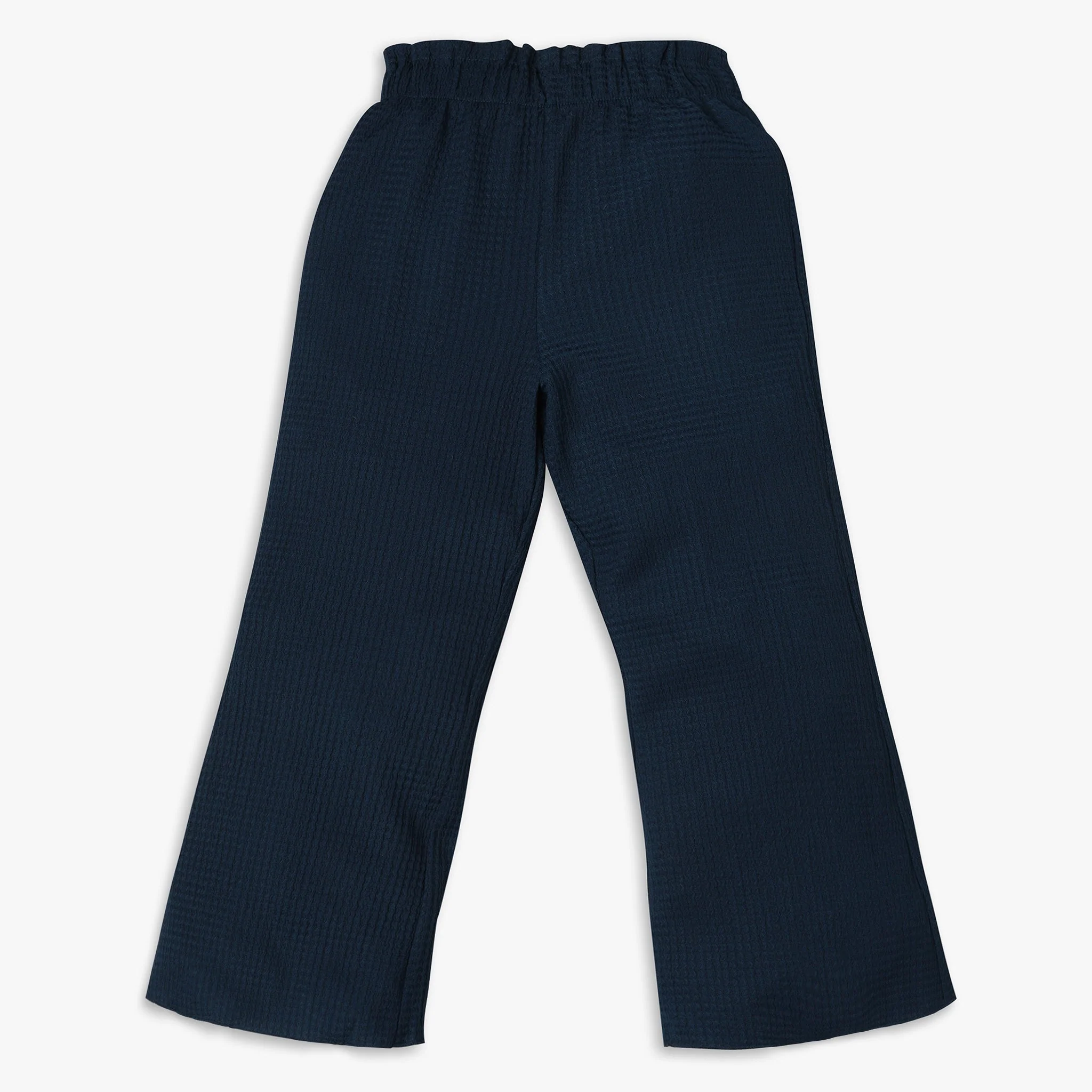 Girls Regular Fit Solid Palazzos - Image 7