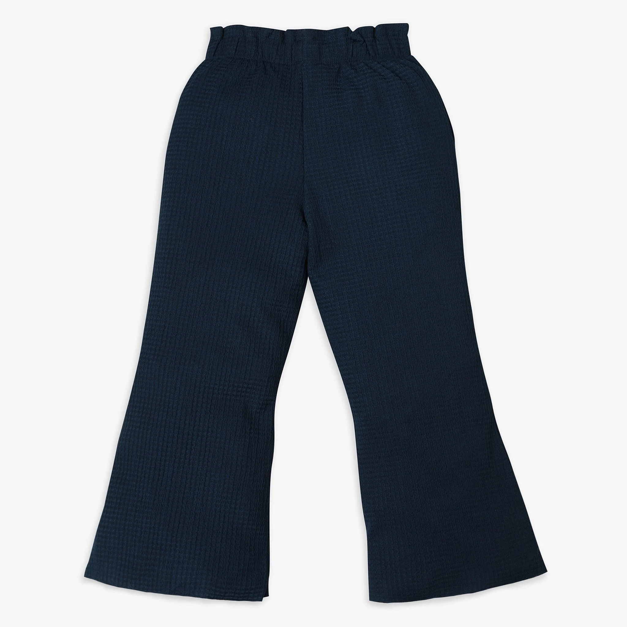 Girls Regular Fit Solid Palazzos - Image 8