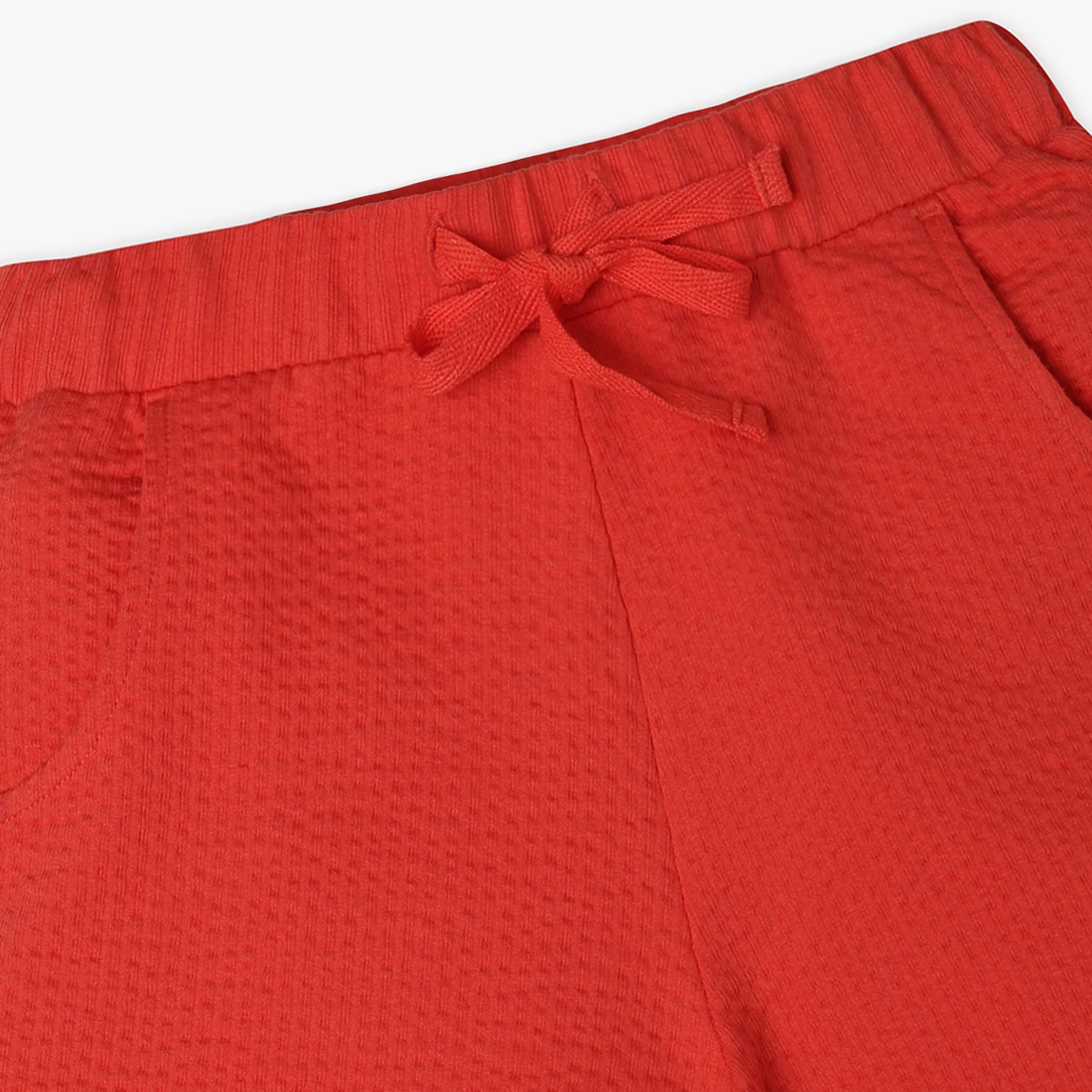 Girls Regular Fit Solid Shorts - Image 3