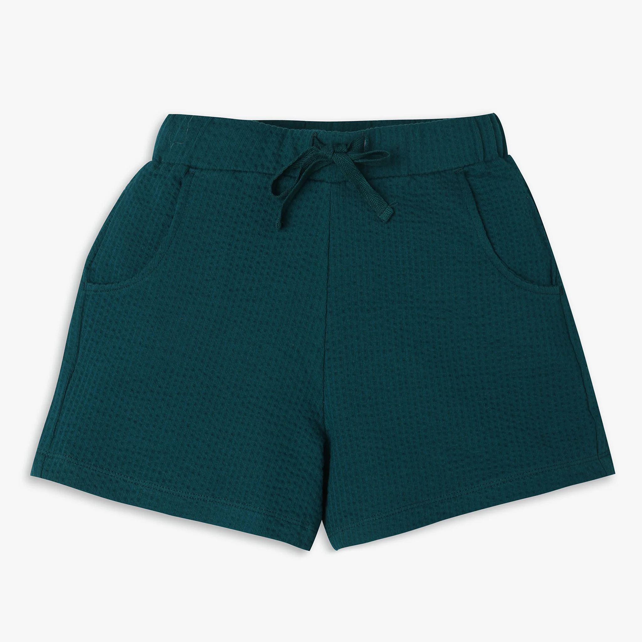 Girls Regular Fit Solid Shorts - Image 4