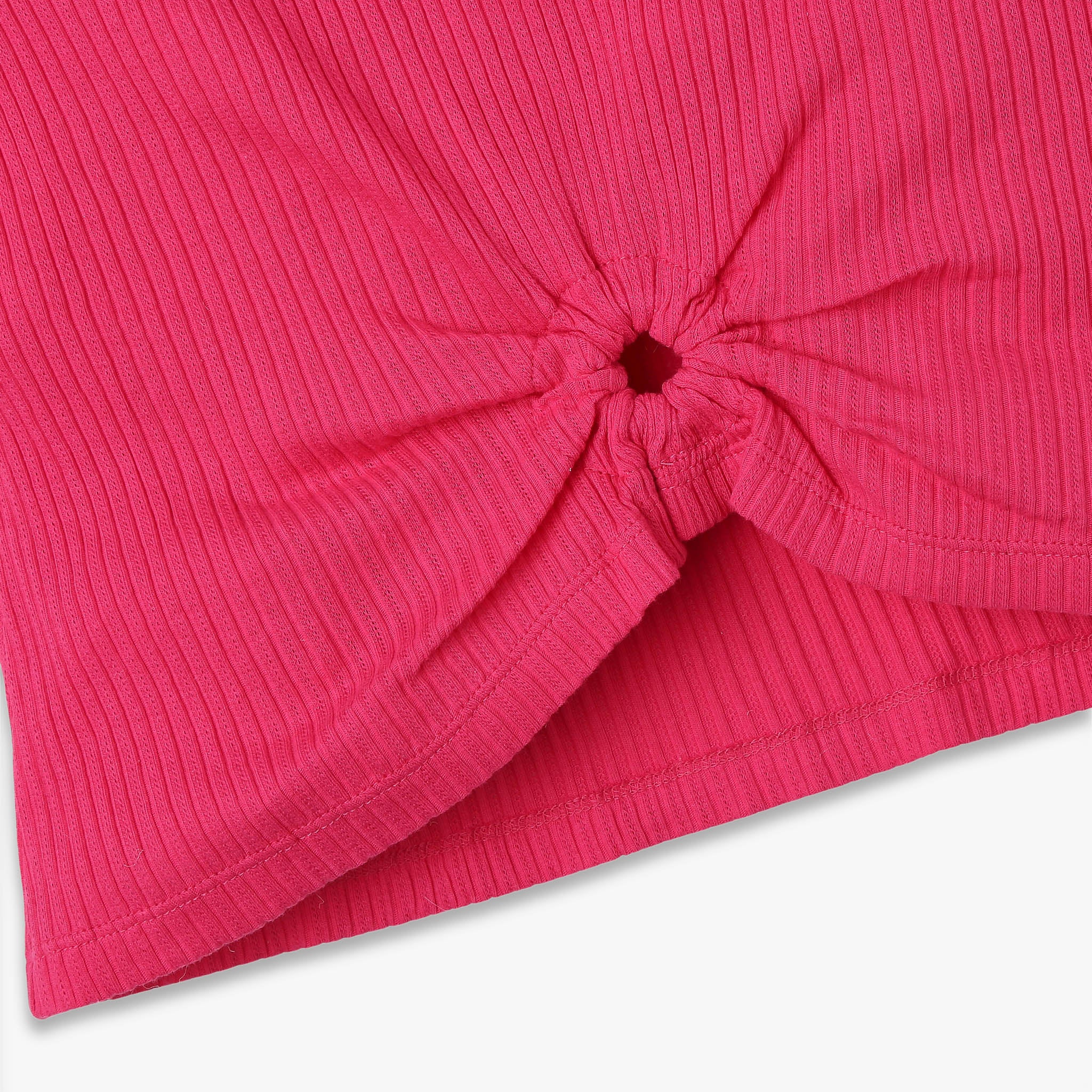 Girls Regular Fit Solid T-Shirt - Image 10