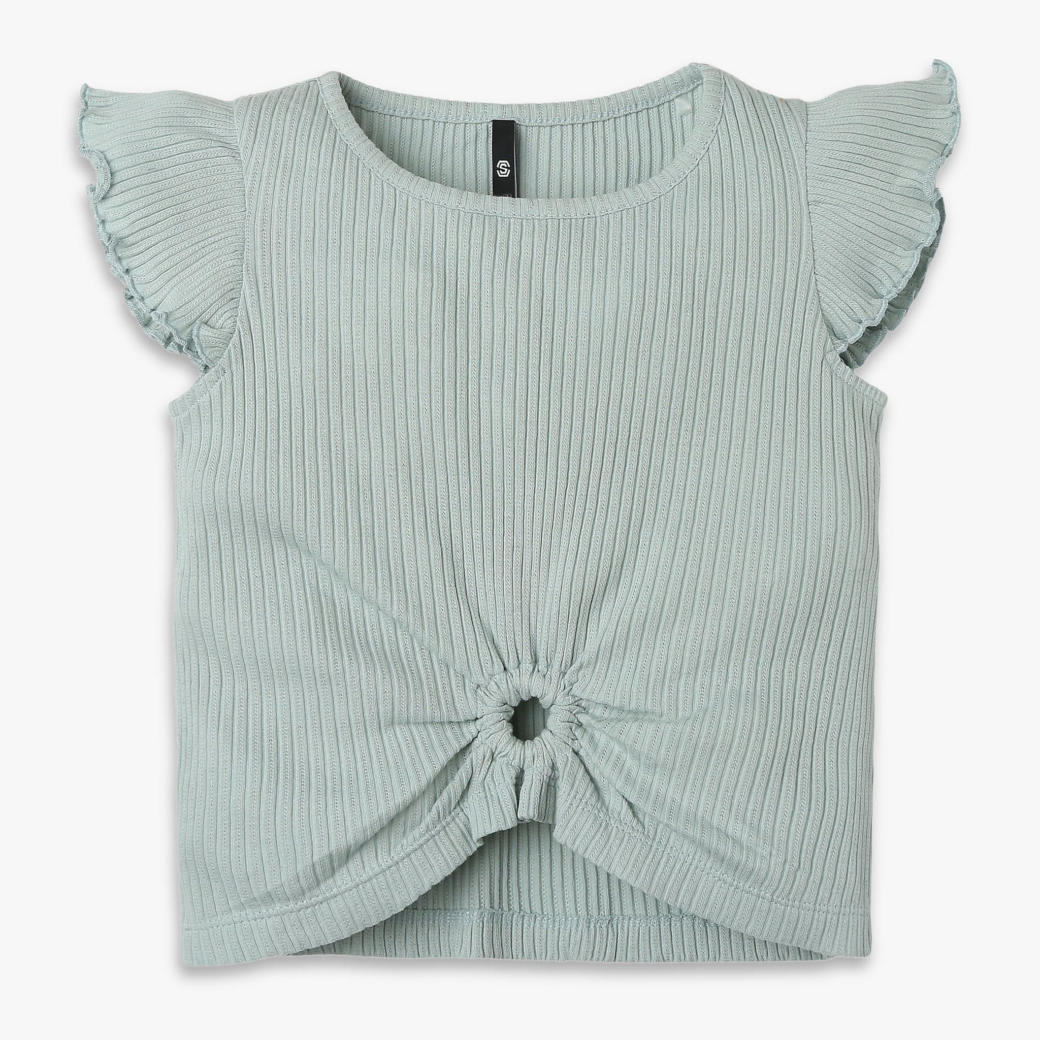 Girls Regular Fit Solid T-Shirt - Image 11