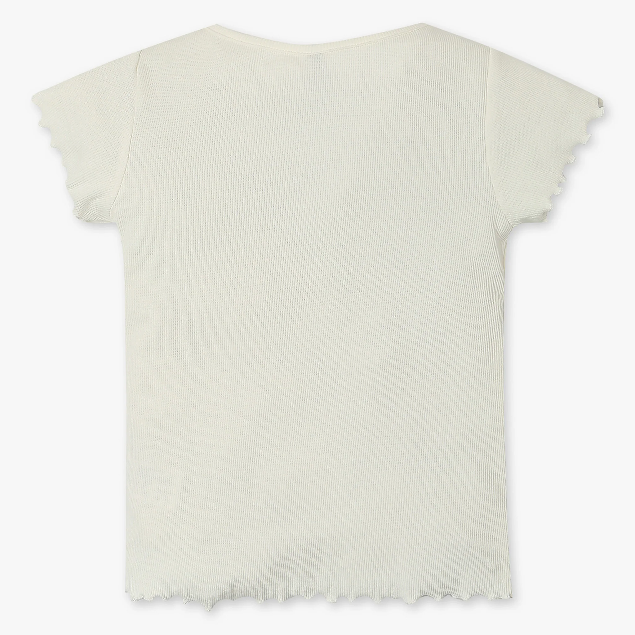 Girls Solid Crew Neck T-Shirt - Image 8