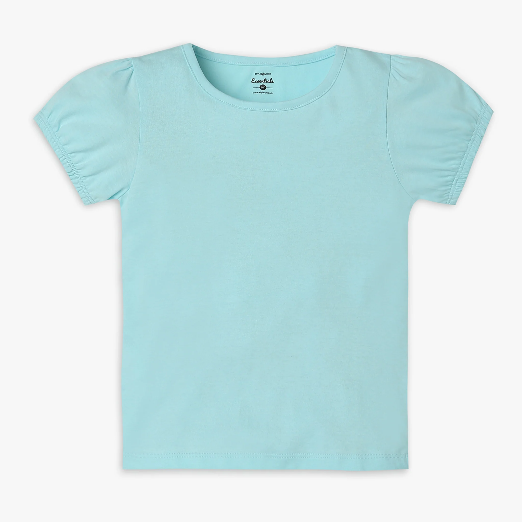 Girls Regular Fit Solid T-Shirt - Image 10