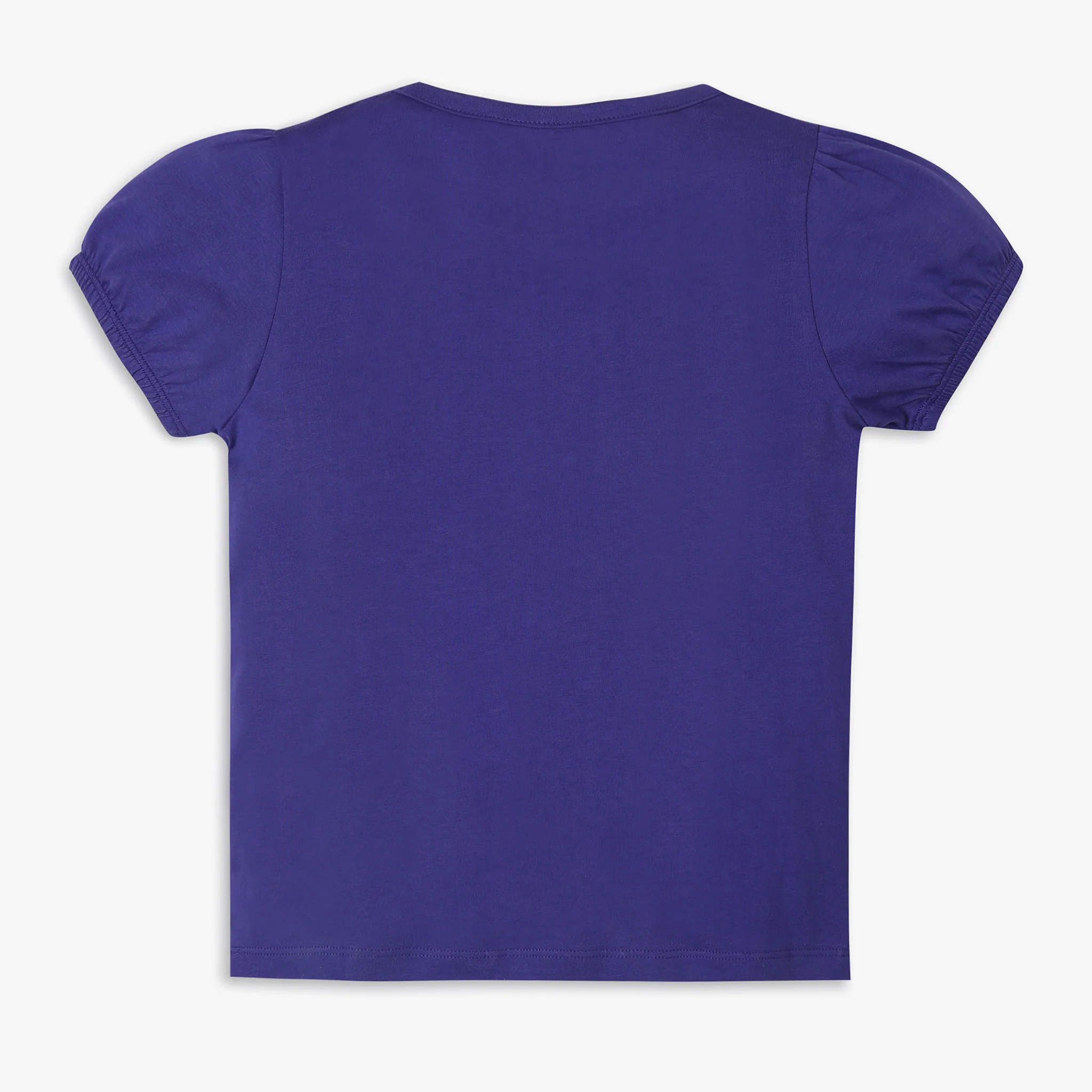 Girls Regular Fit Solid T-Shirt - Image 2
