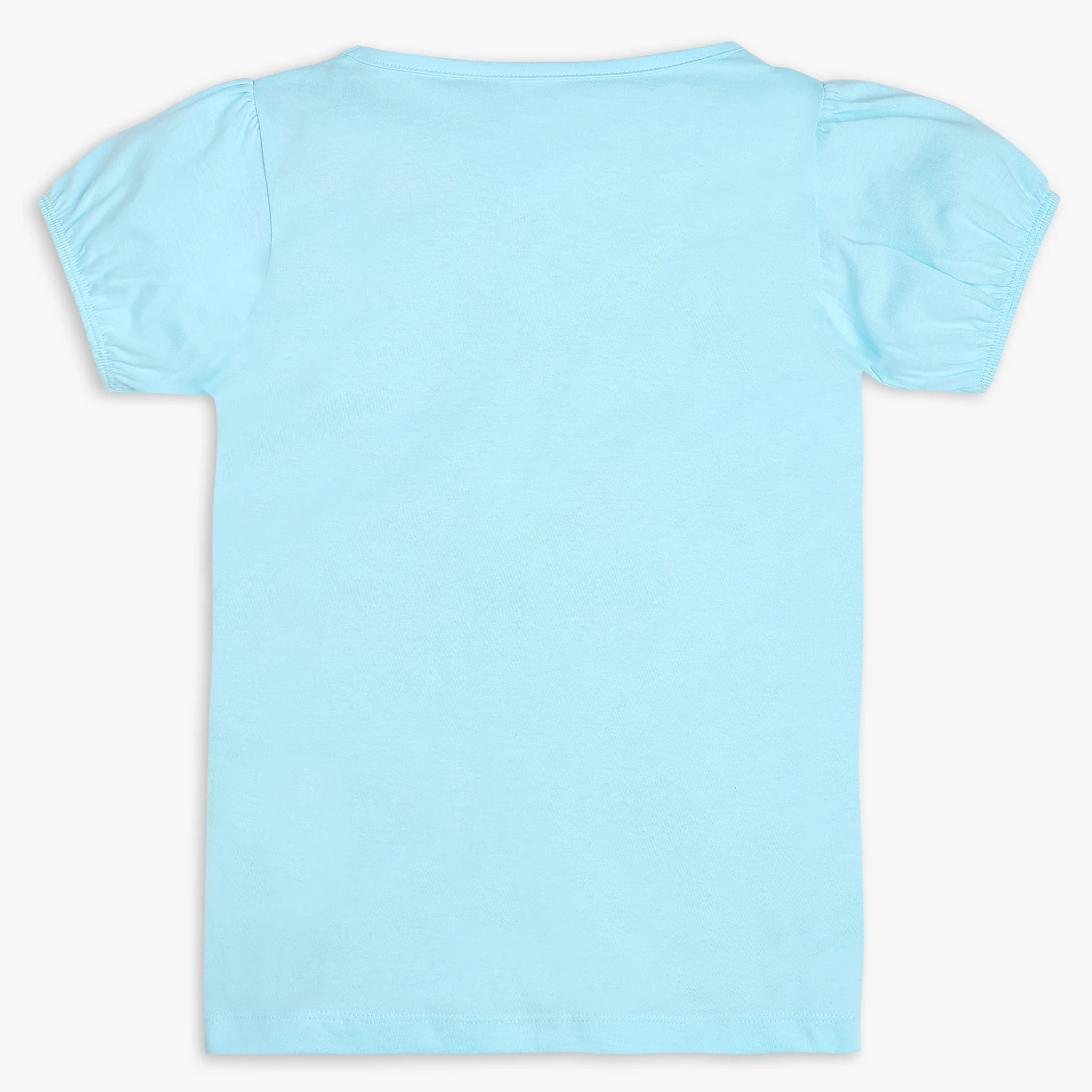 Girls Regular Fit Solid T-Shirt - Image 8