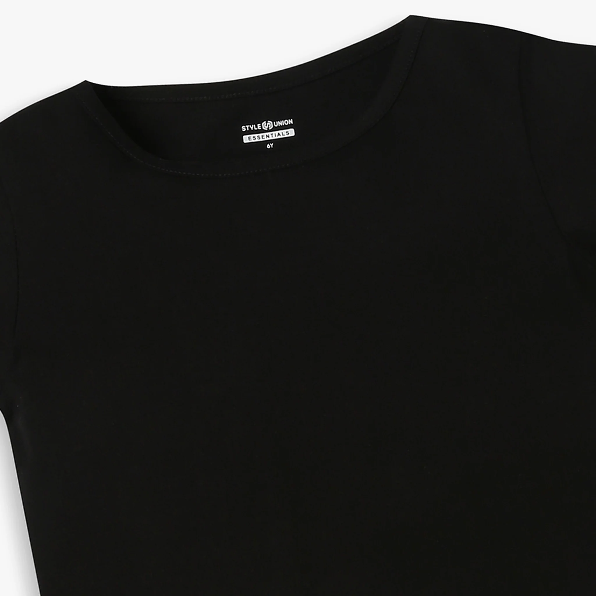 Girls Regular Fit Solid T-Shirt - Image 3
