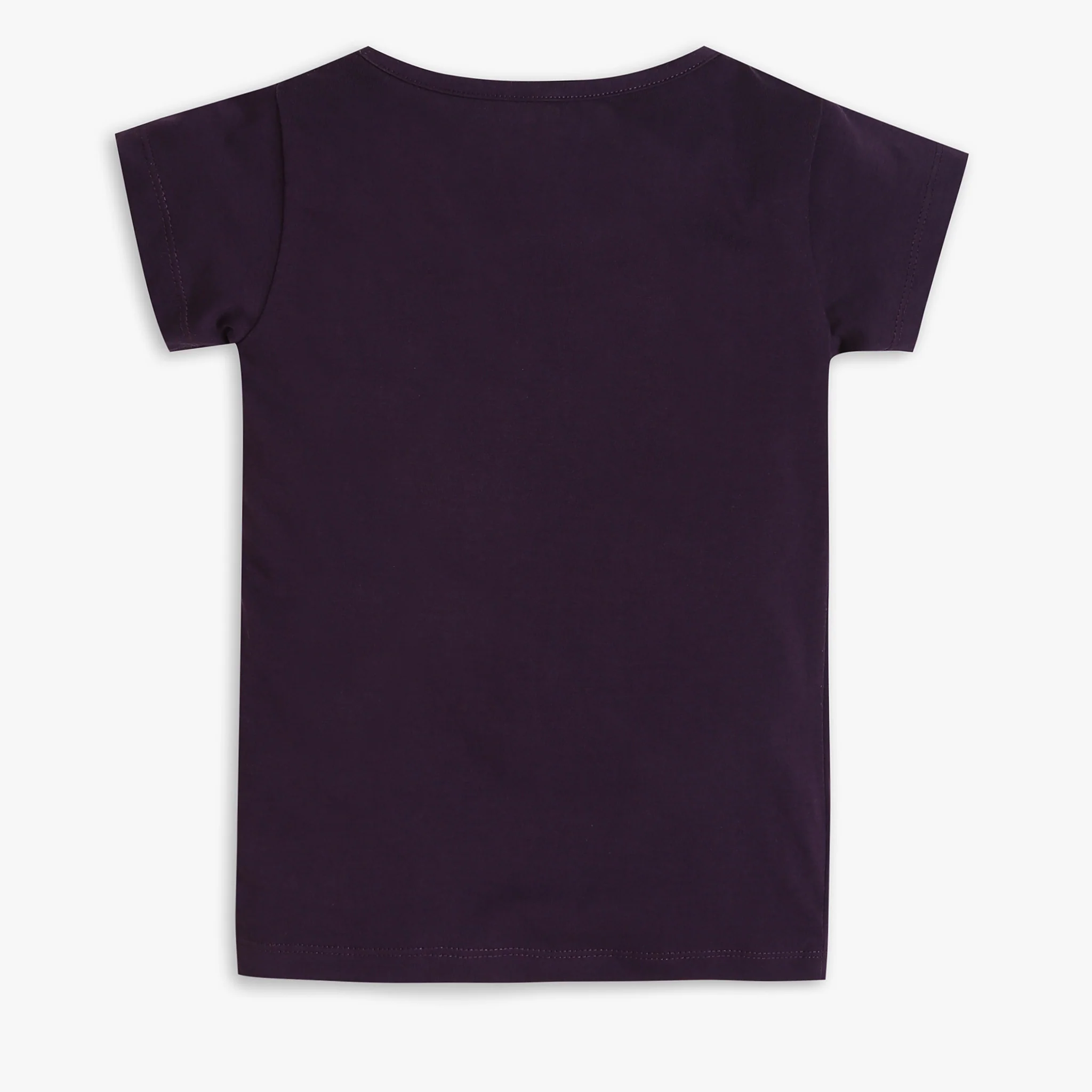 Girls Regular Fit Solid T-Shirt - Image 6