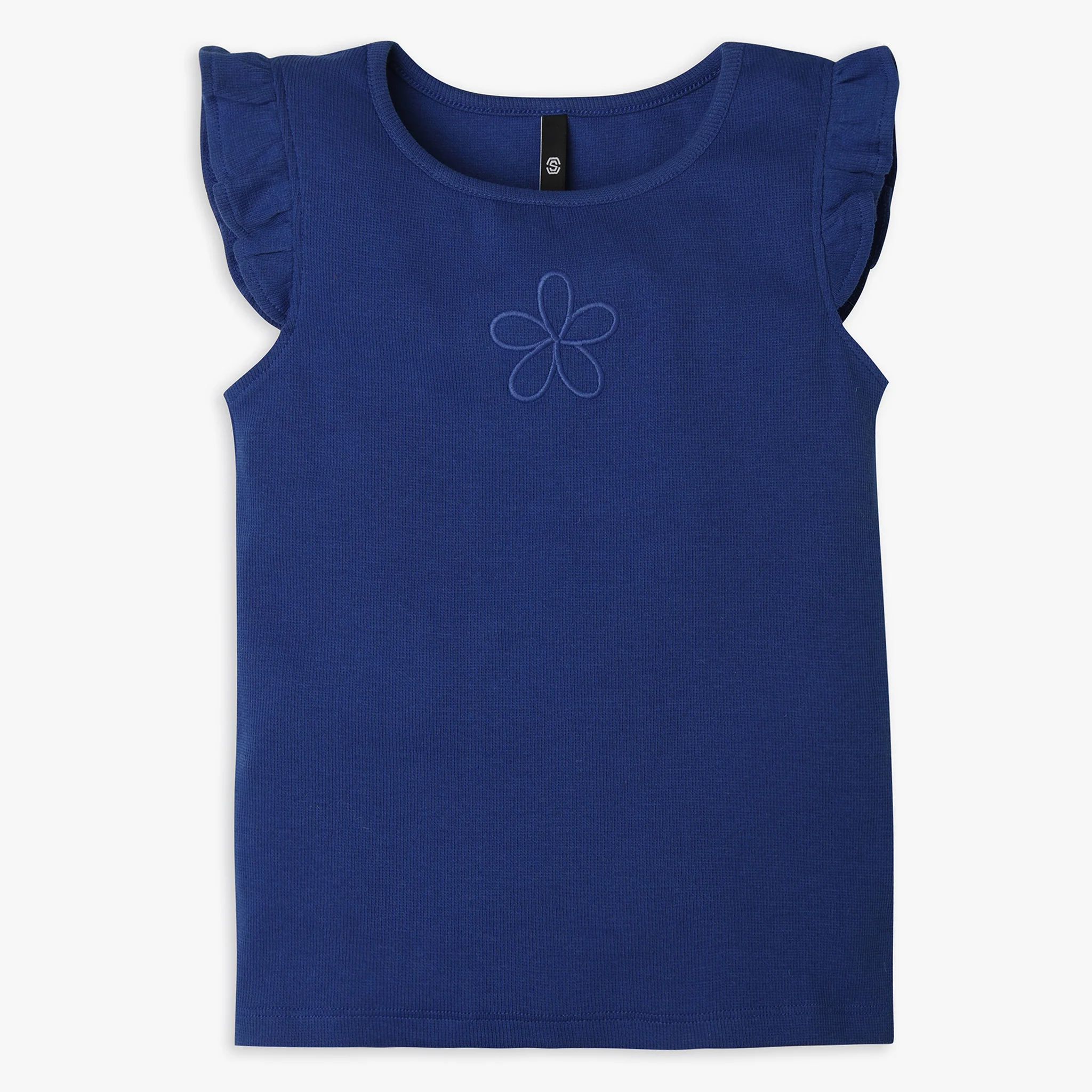 Girls Regular Fit Solid T-Shirt - Image 4